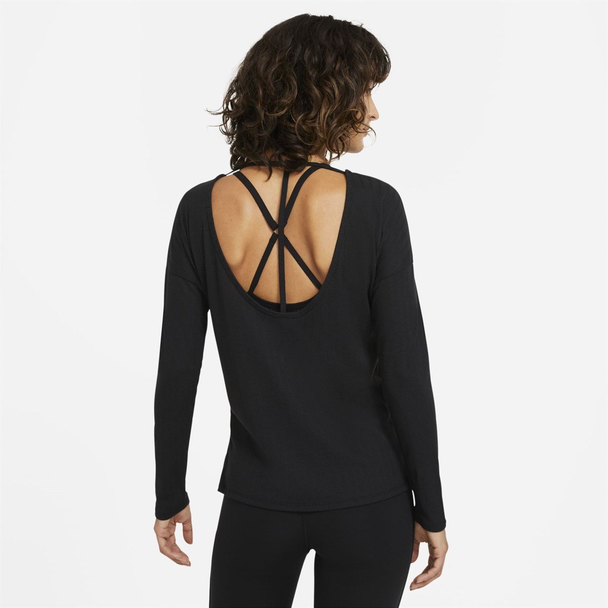 Nike W Ny Poıntelle L/S Top Kadın Tişört
