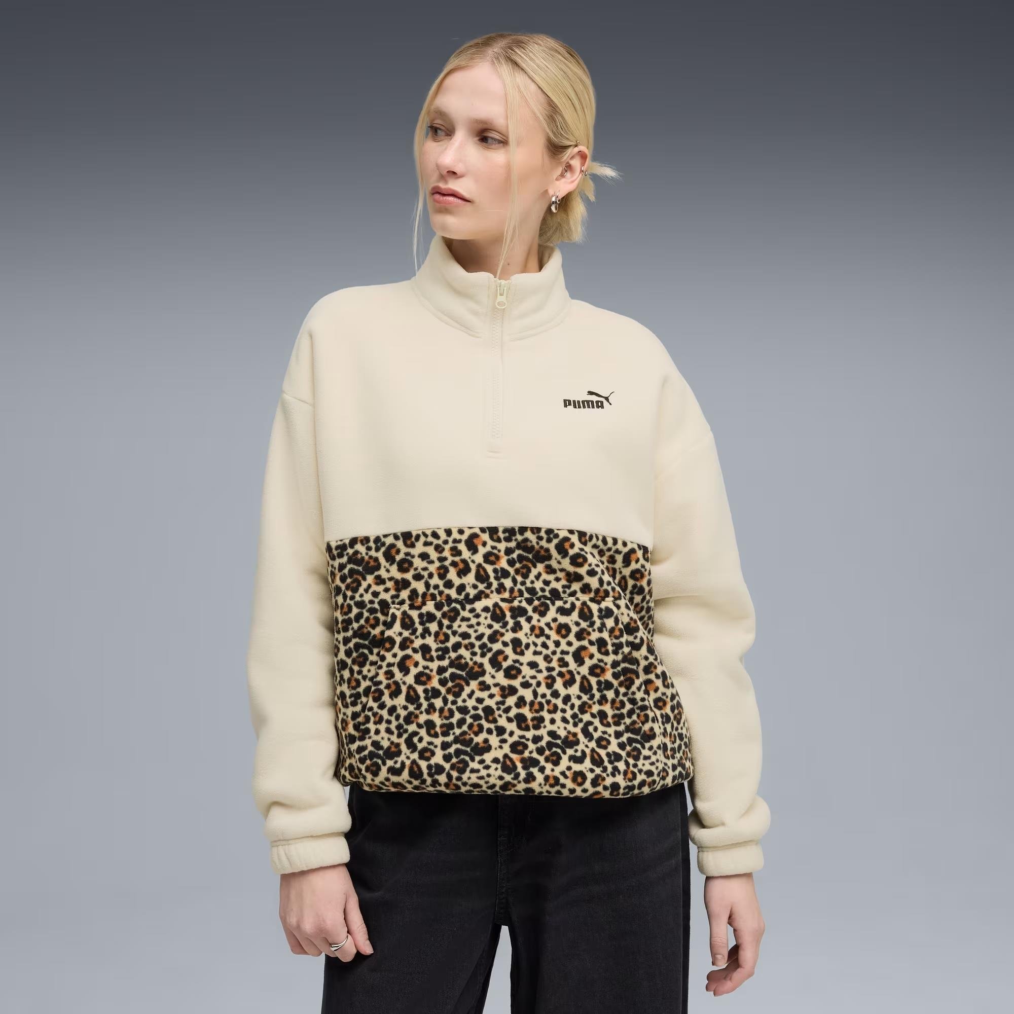 Puma Ess Graphic Animal Crew Kadın Sweat 688083