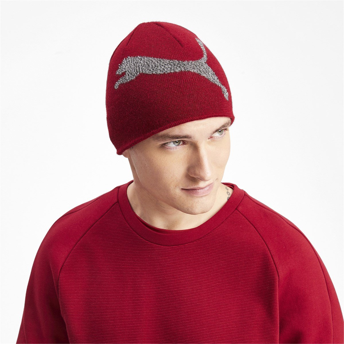 Puma Ess Logo Beanie Spor Ekipmani Bere