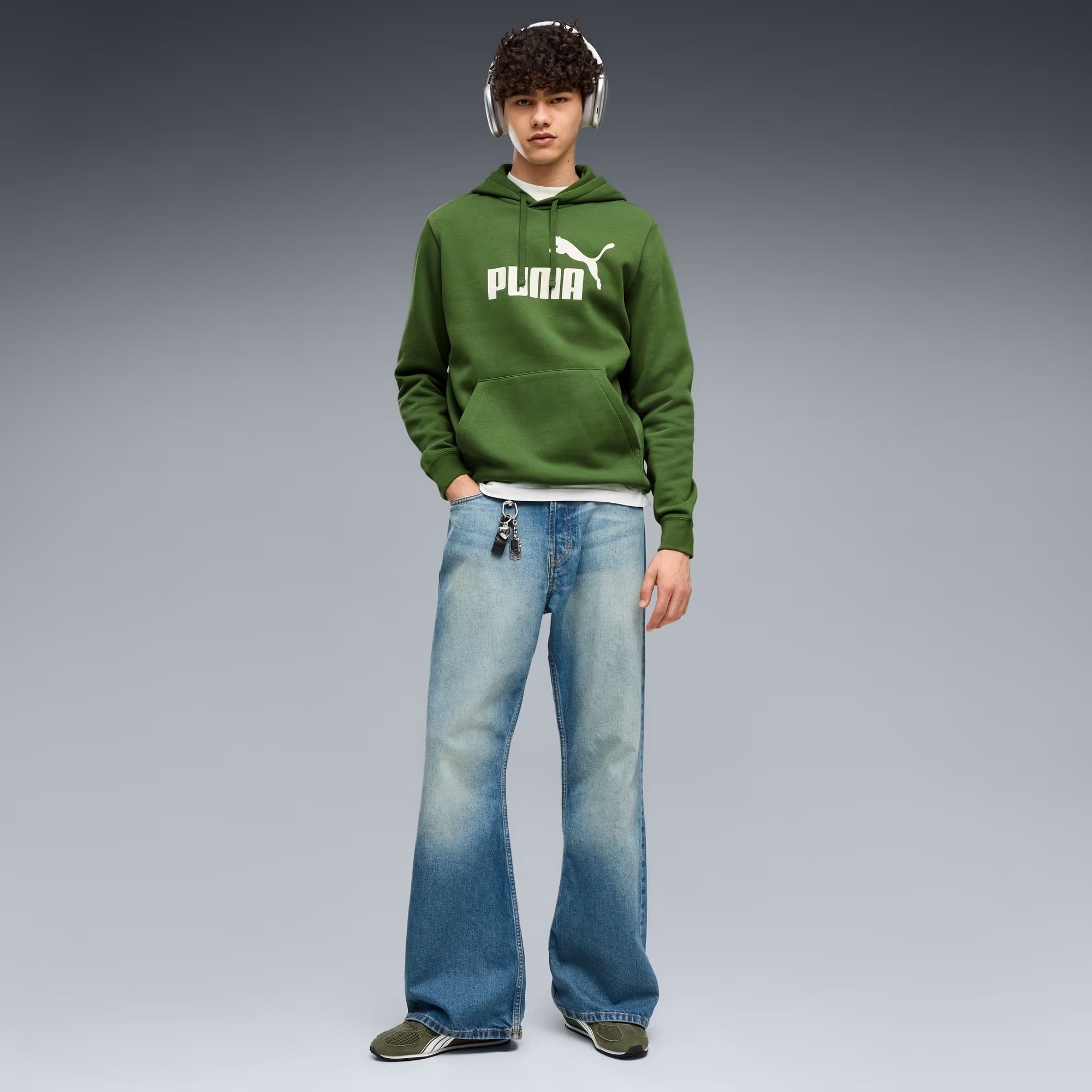 Puma ESS No. 1 Logolu Kapüşonlu Sweatshirt FL 682571