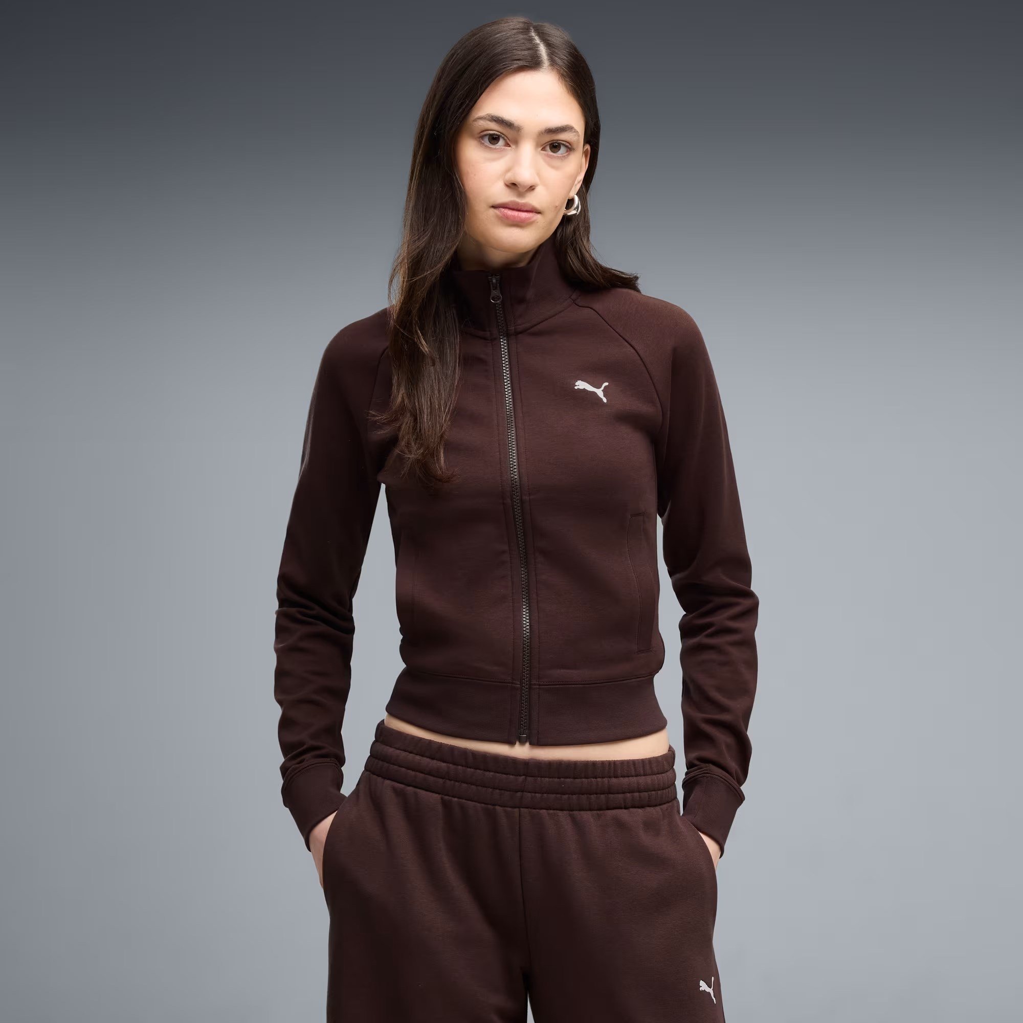 Puma ESS Slim Track Jacket DK Kadın Eşofman Üstü 634323