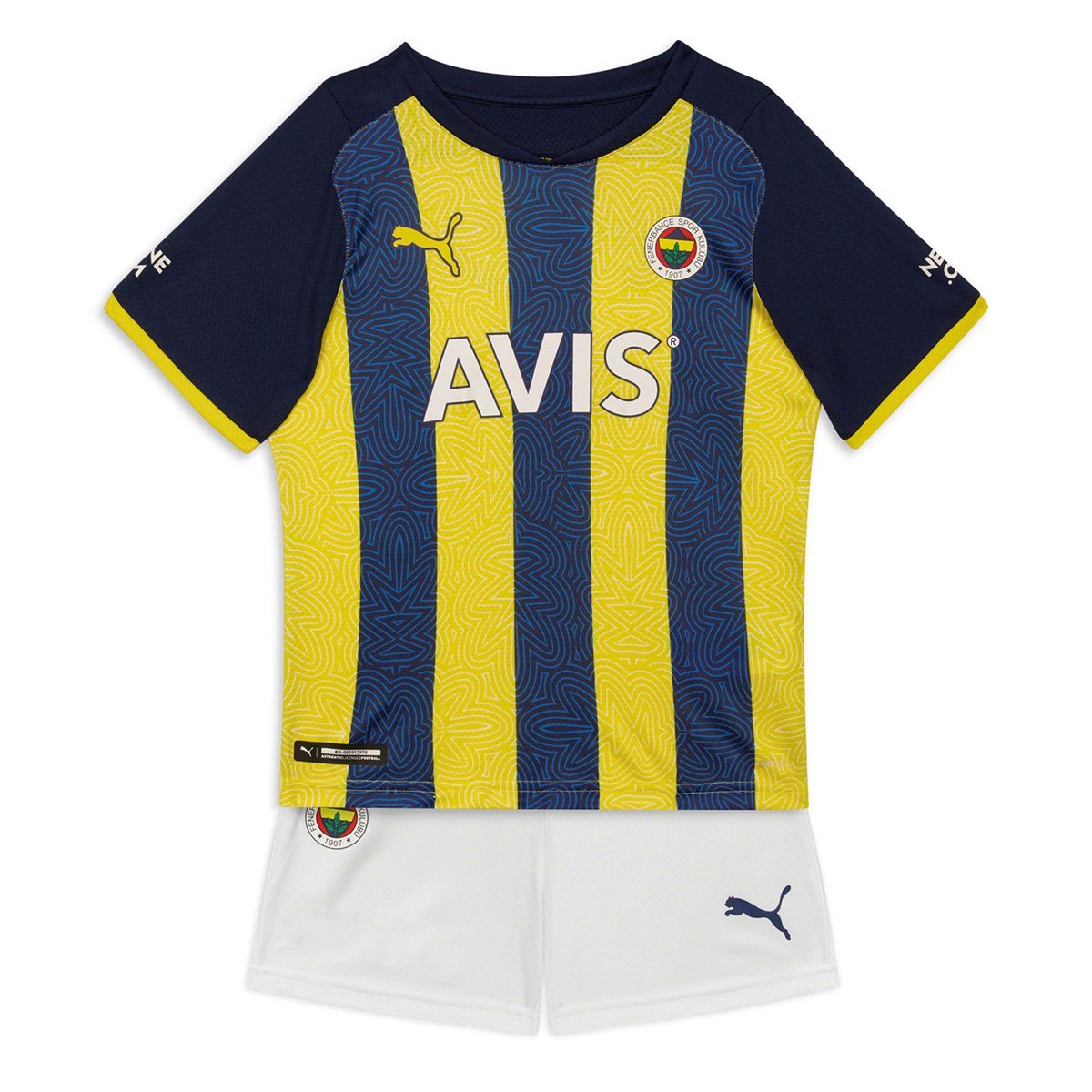 Puma Fsk Home Minikit W  Hanger Blazing Yello Çocuk Forma