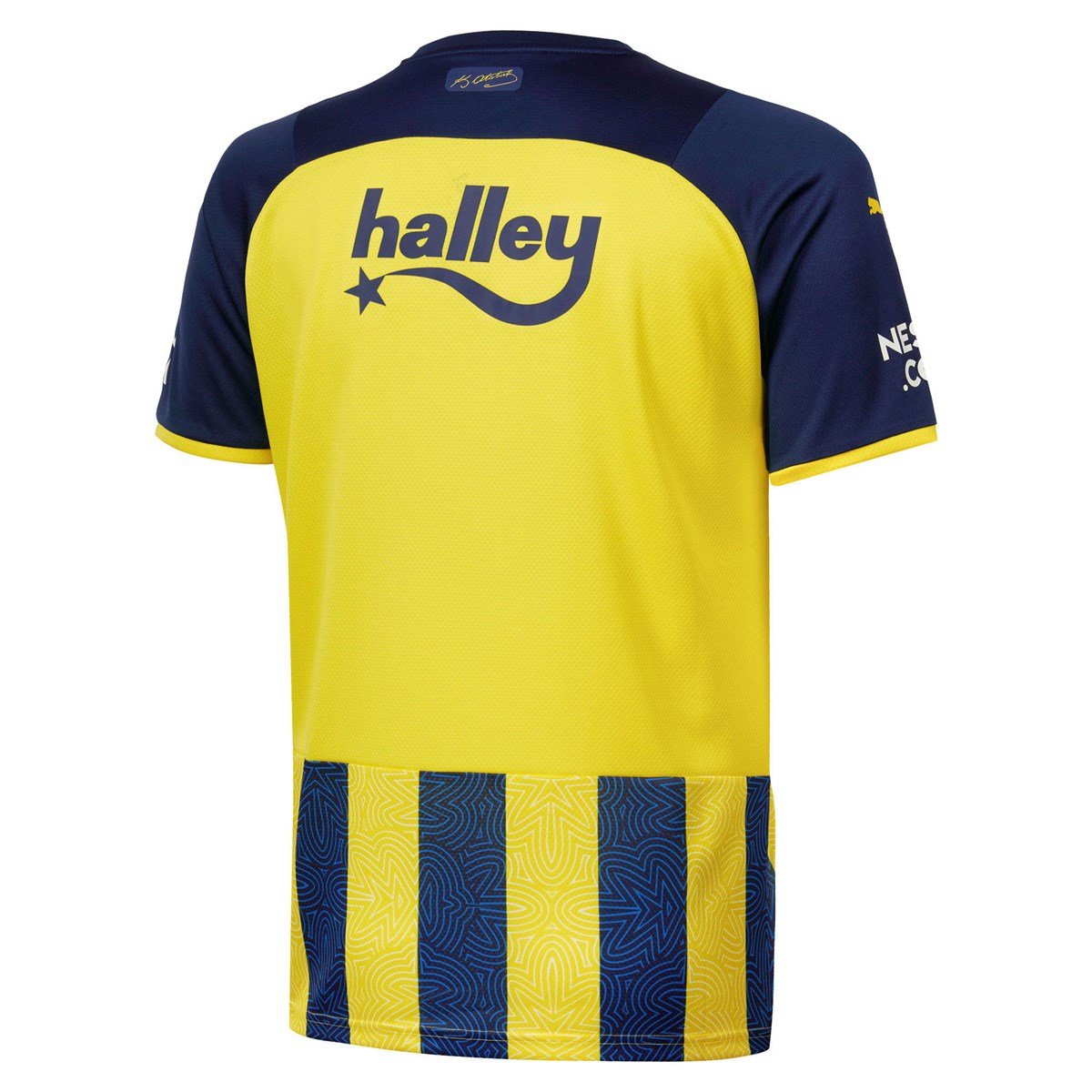 Puma Fsk Home Shirt Replica Blazing Yellow-Me Erkek Forma
