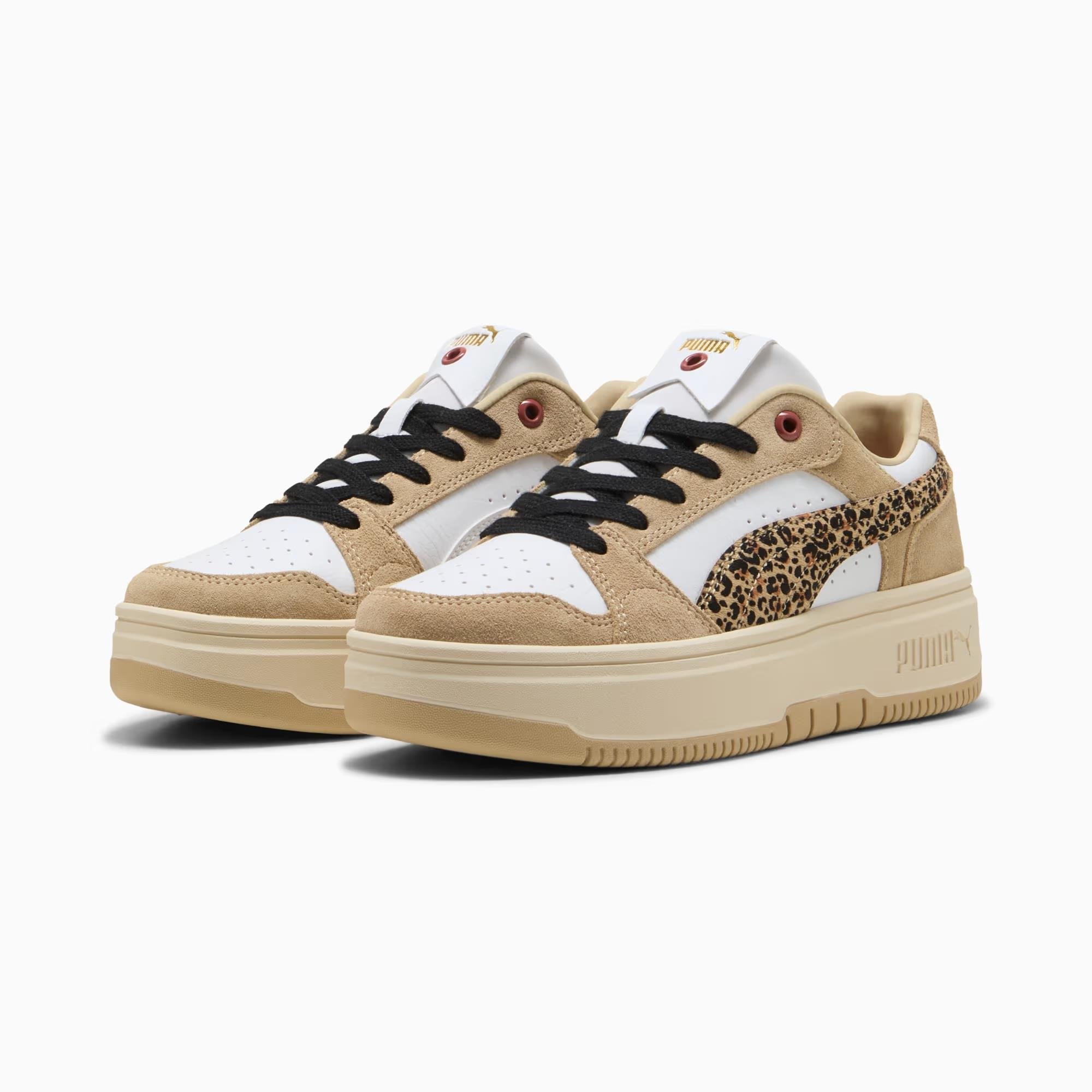 Puma Rebound Femme Low Animal Kadın Spor Ayakkabısı 404282