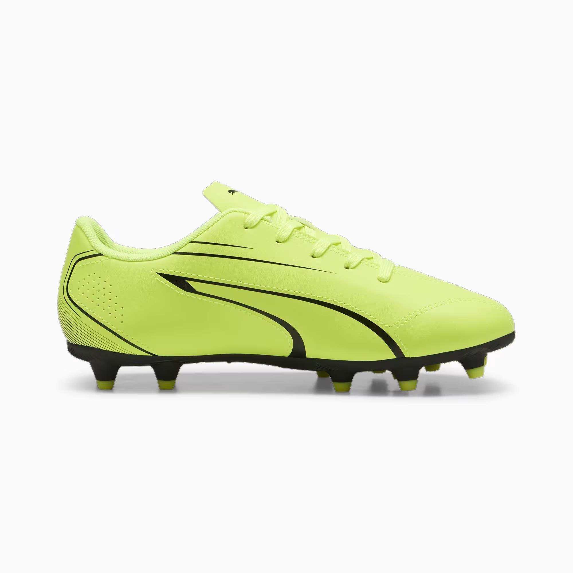 Puma Vitoria Fg/Ag Jr-Electric Lime Black Unisex Krampon 107486