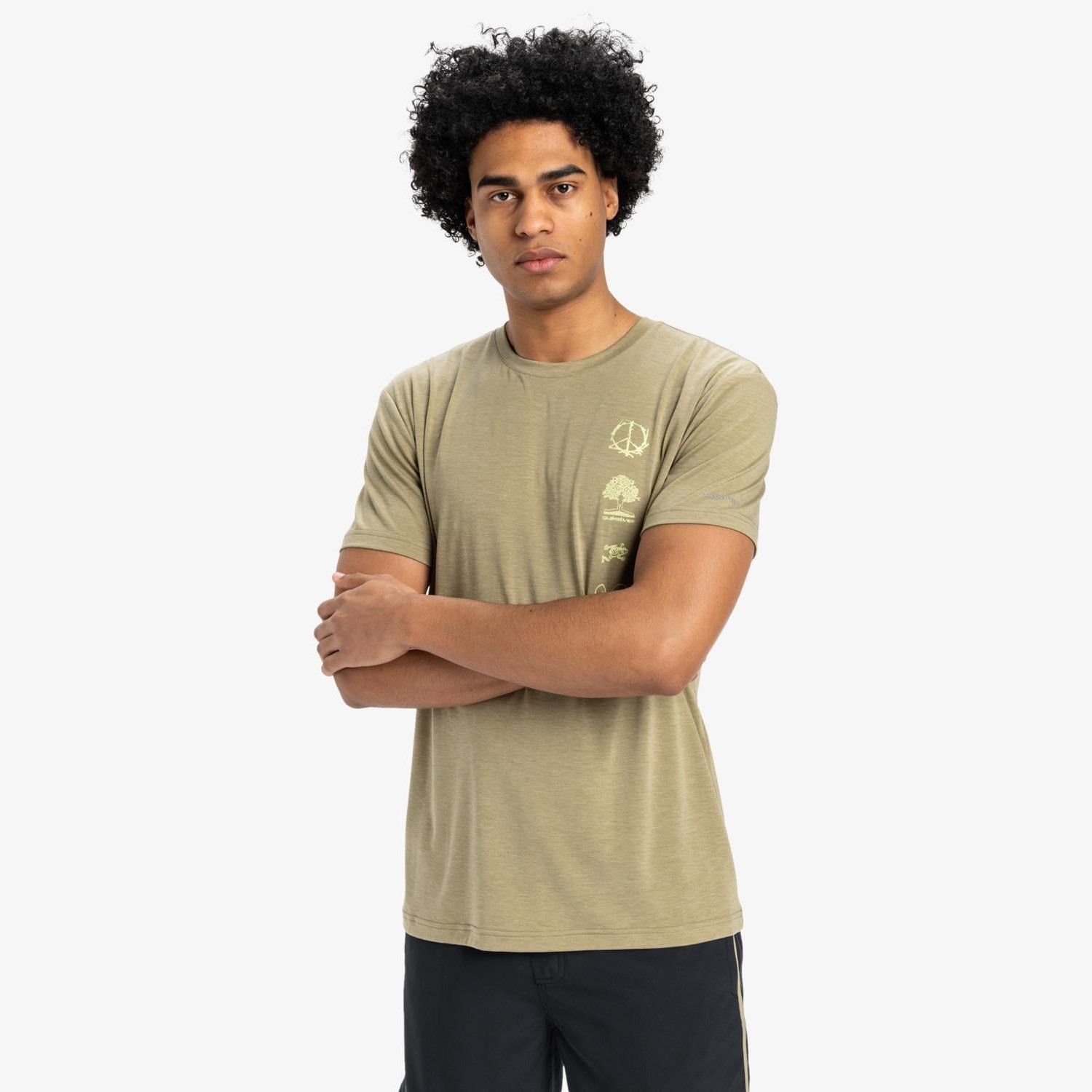 Quiksilver Coastal Run Ss Erkek Tişört EQYKT04372