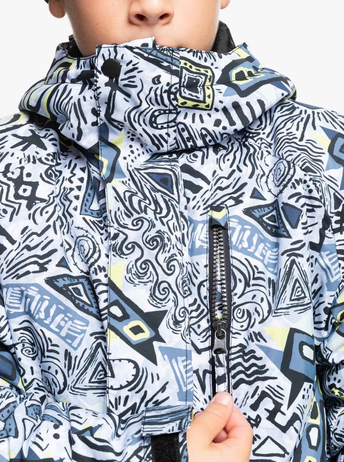 Quiksilver Mission Printed Block Youth Jk Çocuk Ceket EQBTJ03196