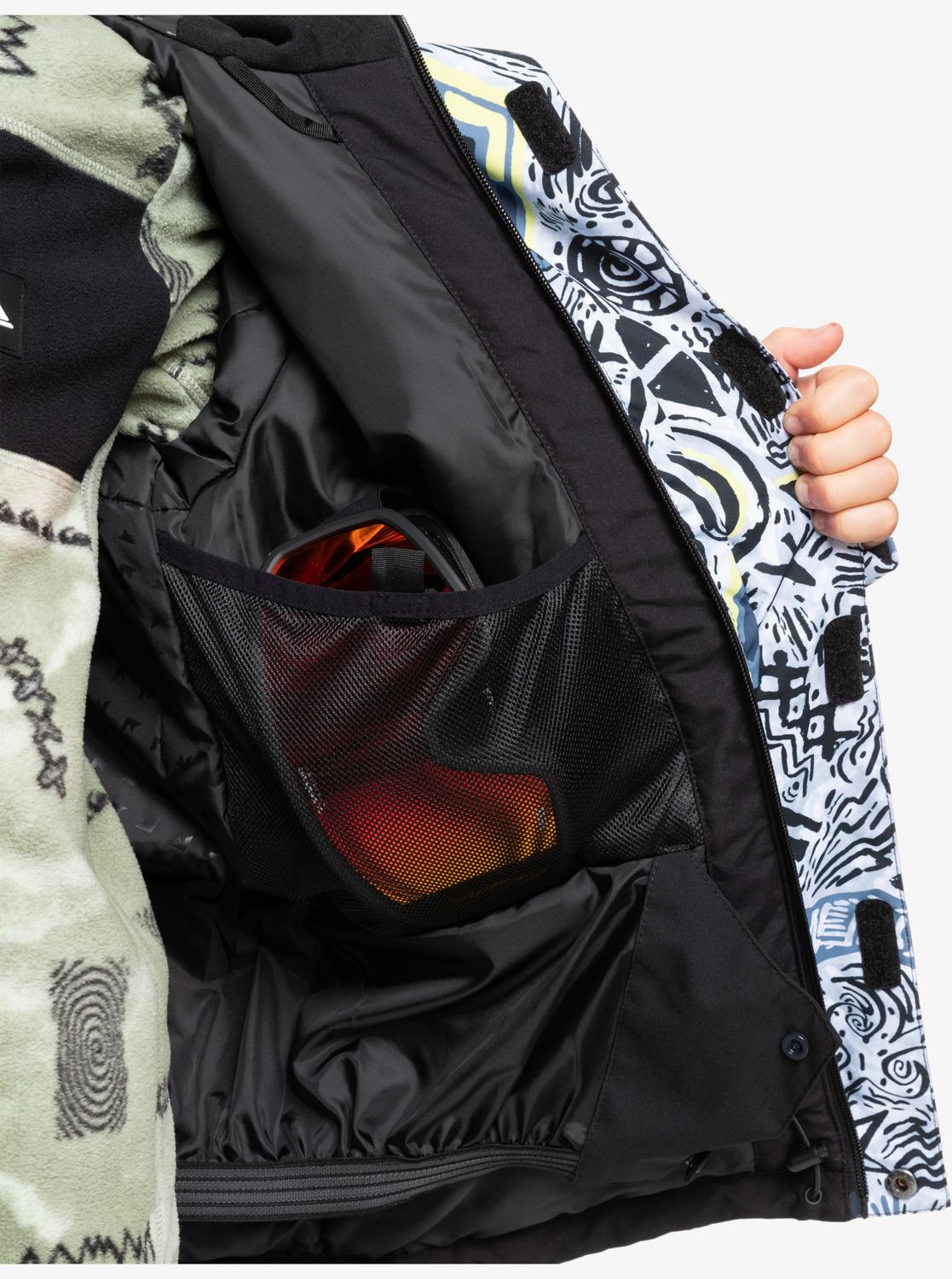 Quiksilver Mission Printed Block Youth Jk Çocuk Ceket EQBTJ03196