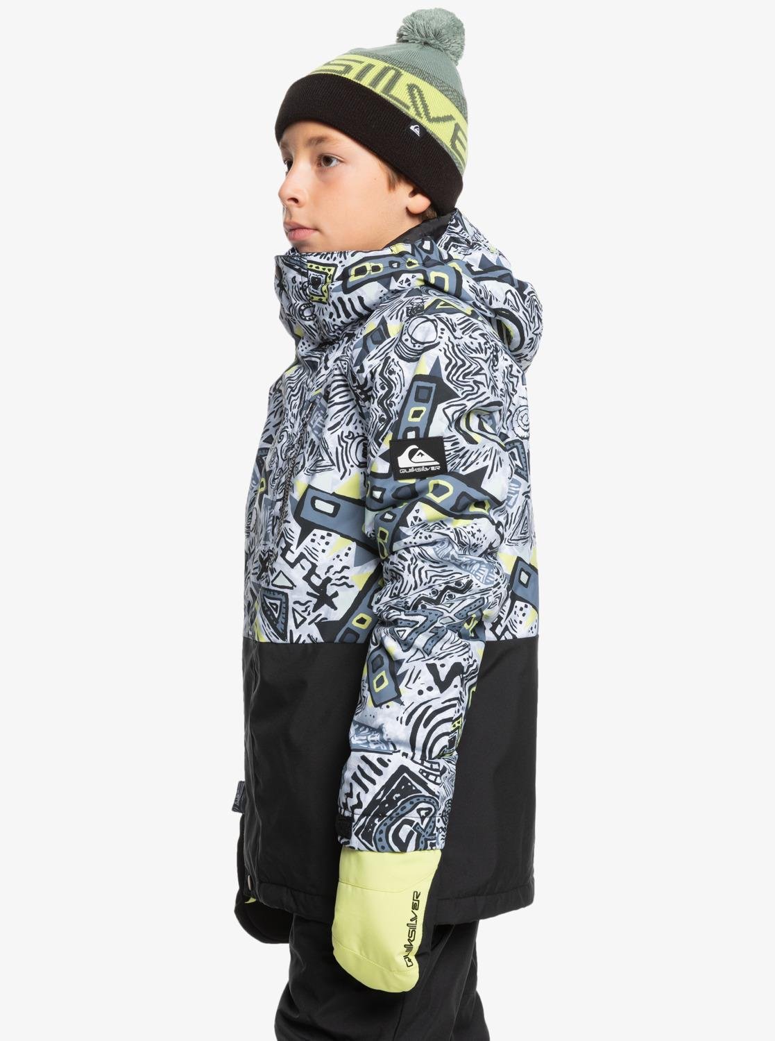 Quiksilver Mission Printed Block Youth Jk Çocuk Ceket EQBTJ03196