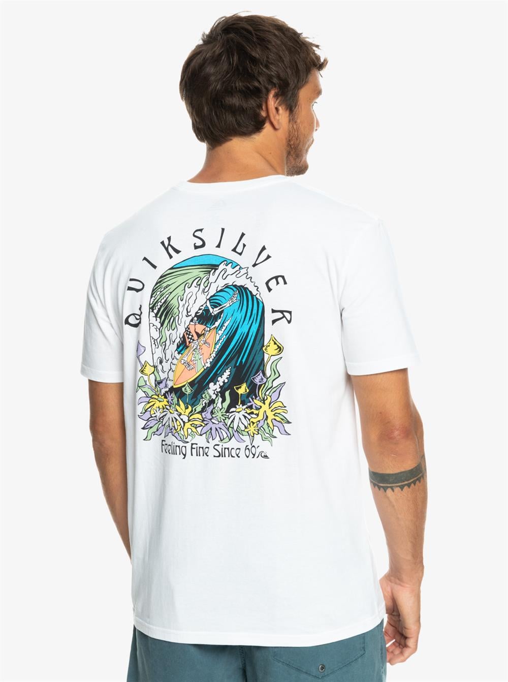 Quiksilver Originalbarrel M Tees Erkek Tişört