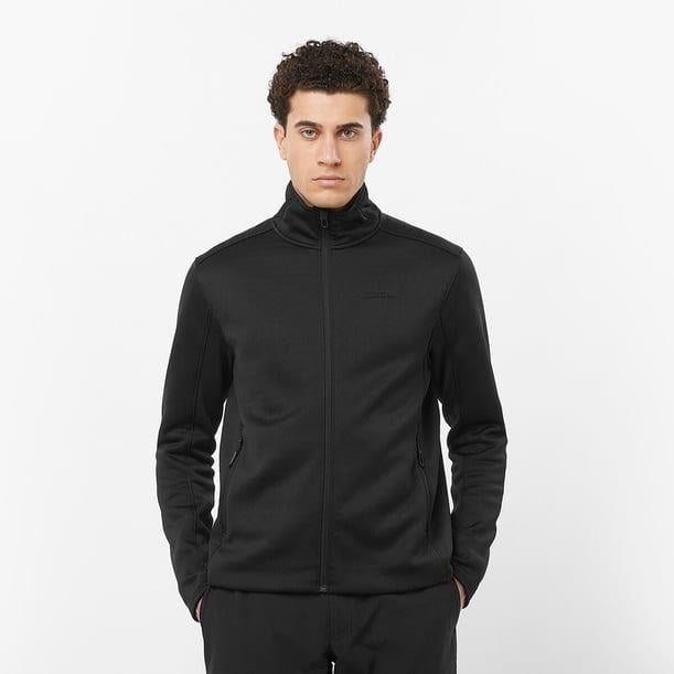 Salomon Sntial Midfleece Fz M Erkek Sweat LC2300800