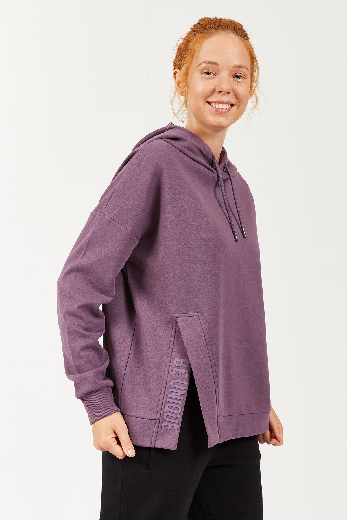 Skechers 2X İ-Lock W Print Detailed Hoodie Kadın Sweat