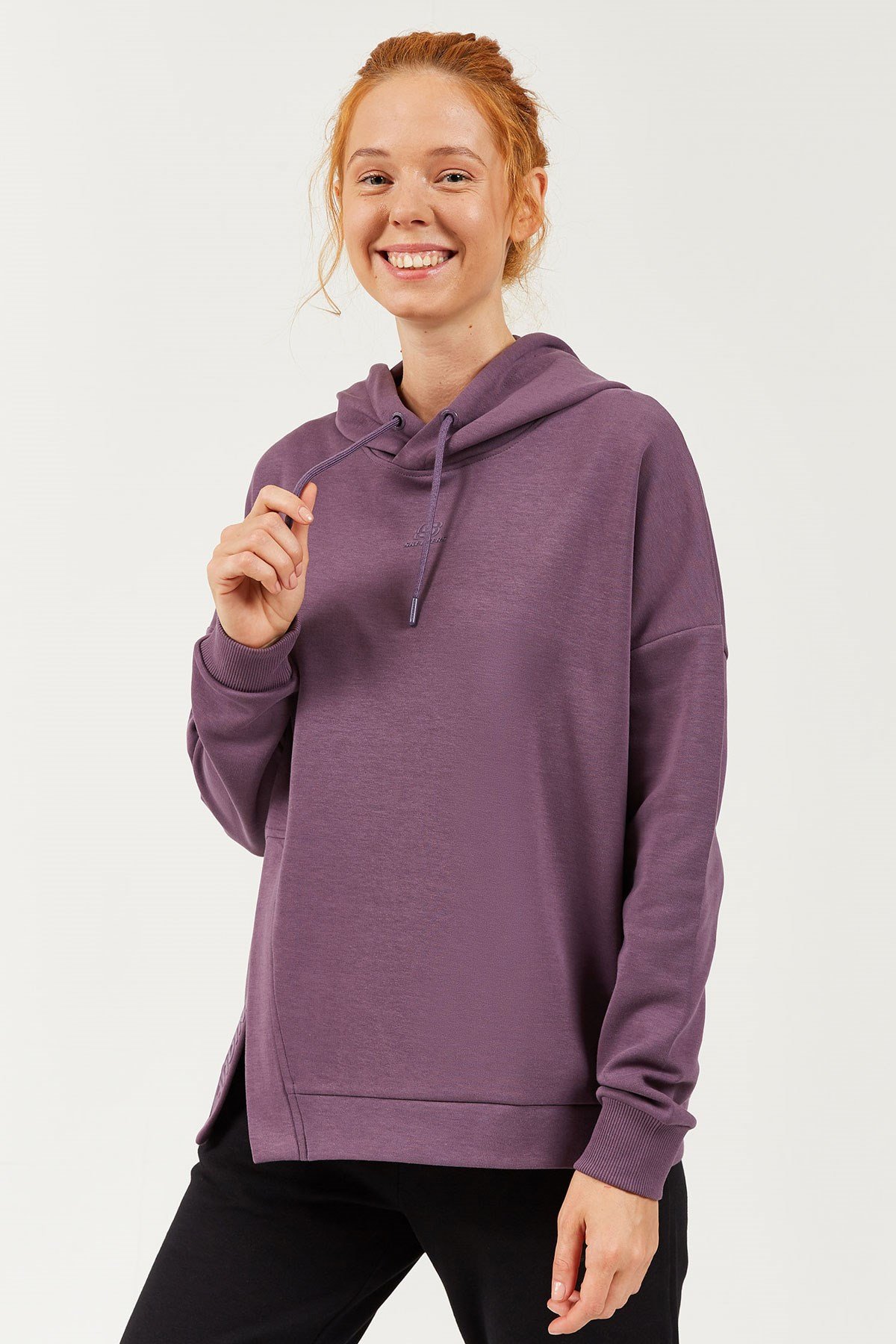 Skechers 2X İ-Lock W Print Detailed Hoodie Kadın Sweat