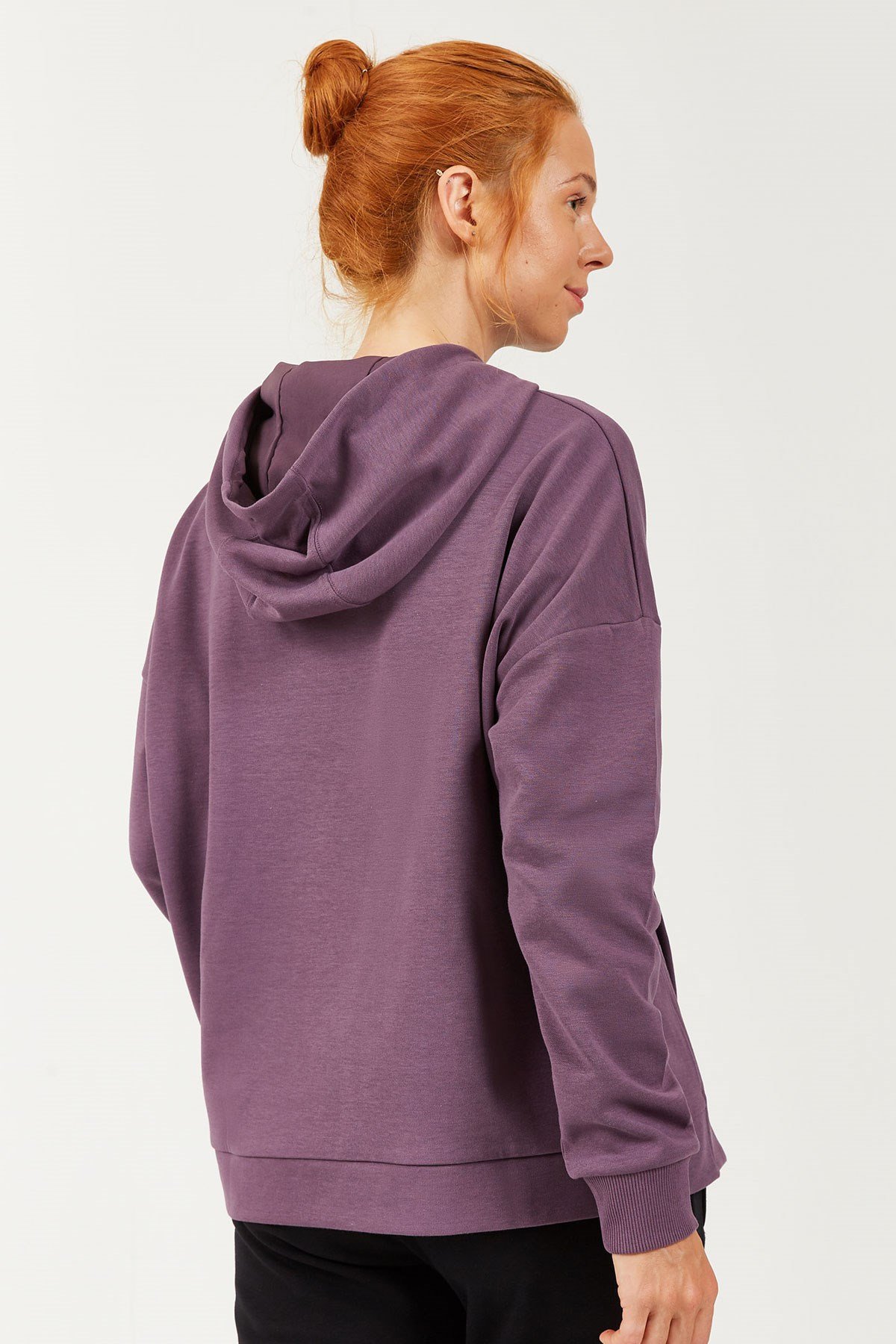 Skechers 2X İ-Lock W Print Detailed Hoodie Kadın Sweat
