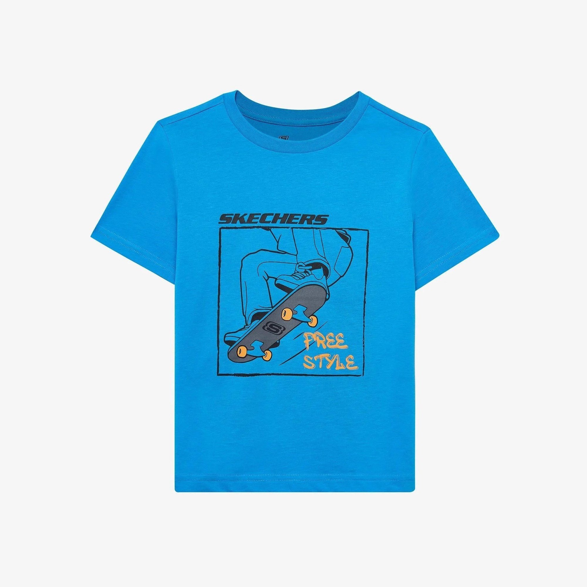 Skechers B Regular Fit Graphic Tee T-Shirt Çocuk Tişört SK2510112