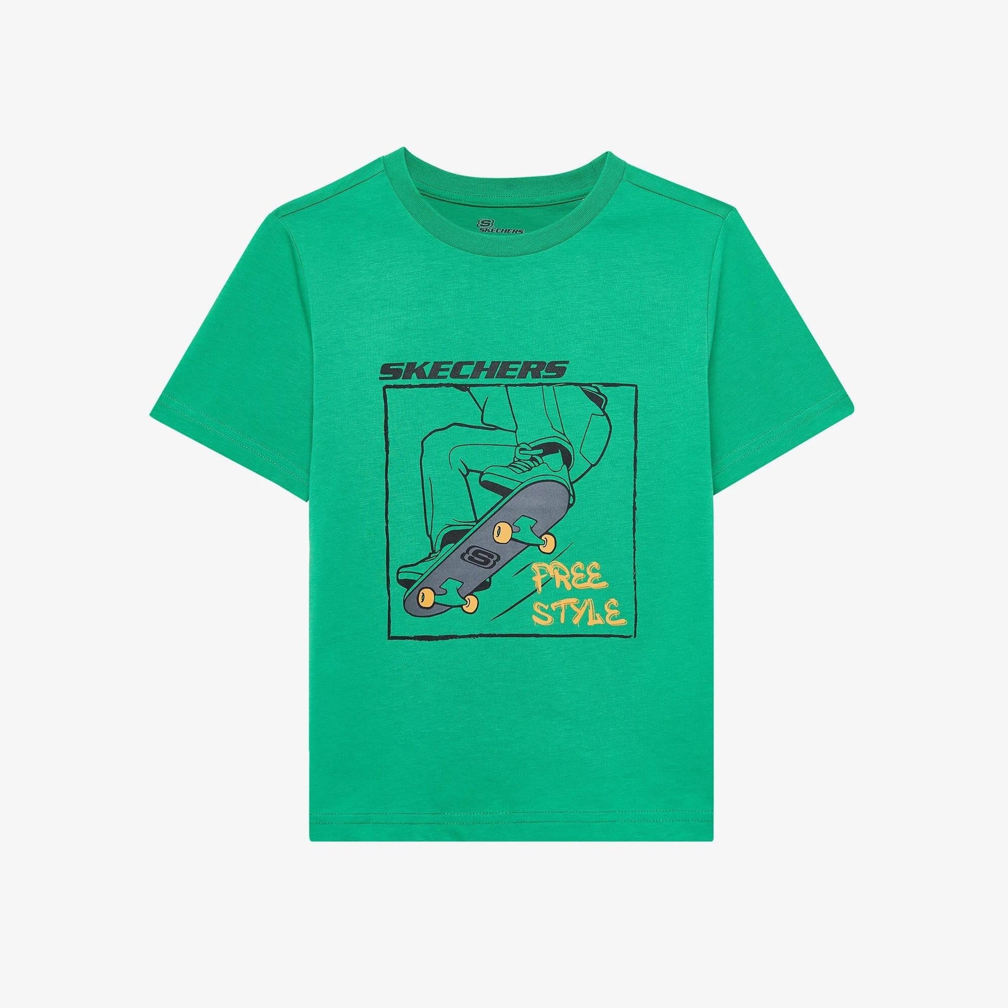 Skechers B Regular Fit Graphic Tee T-Shirt Çocuk Tişört SK2510112