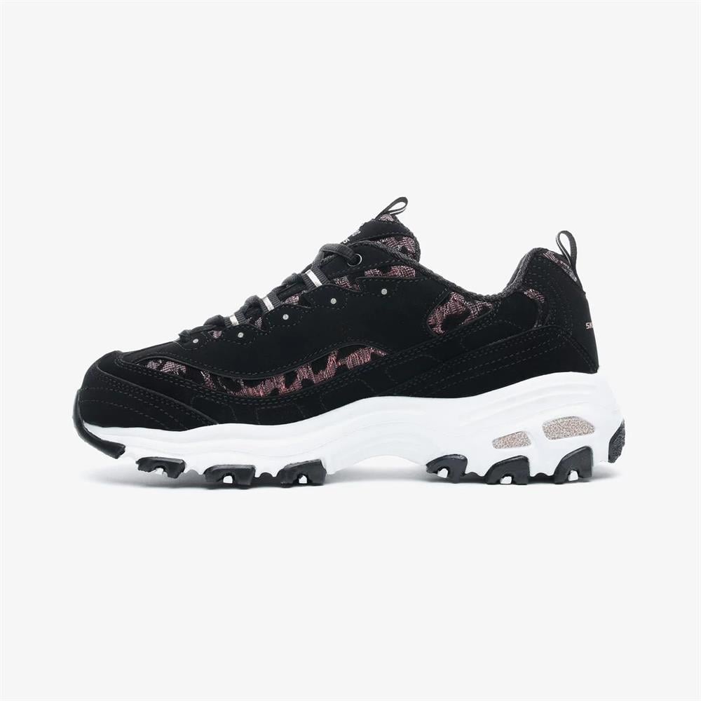 Skechers D'Lites - Fancy Leopard Kadın Spor Ayakkabısı