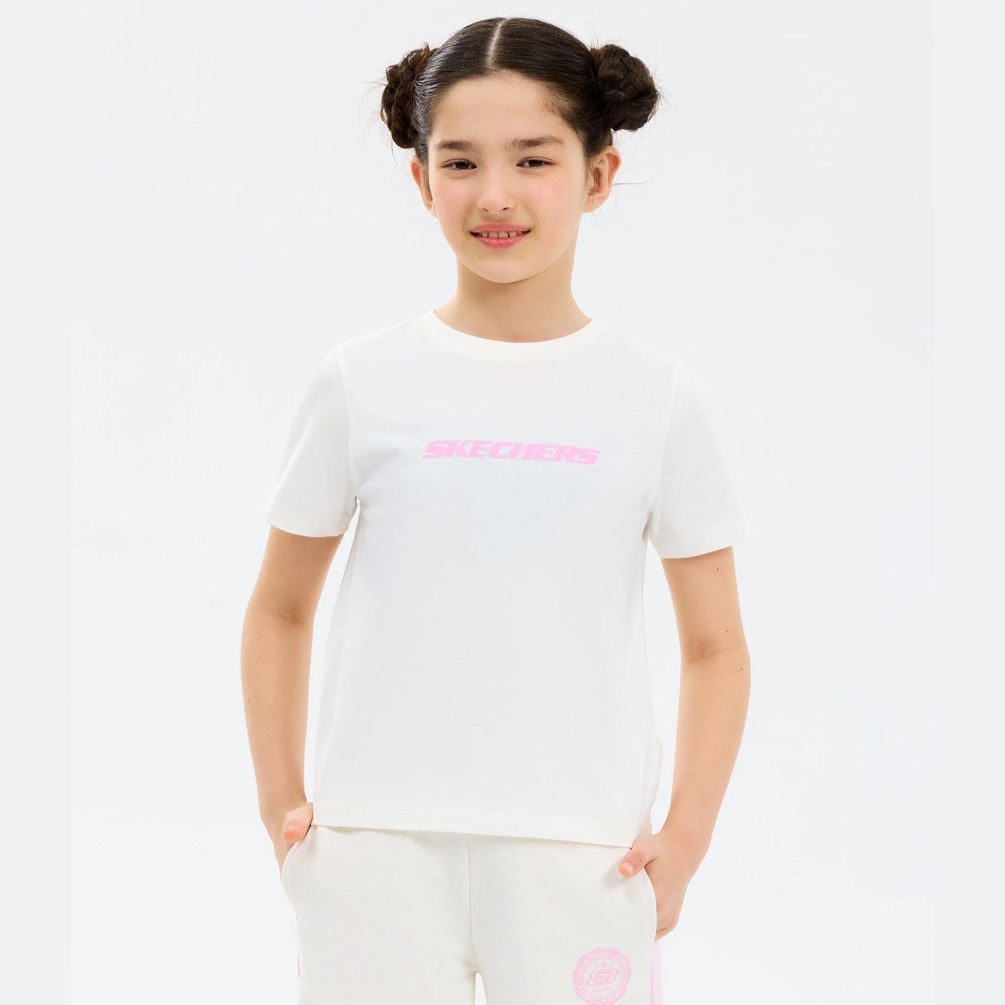 Skechers G Graphic Tee Regular T-Shirt Çocuk Tişört SK2610026