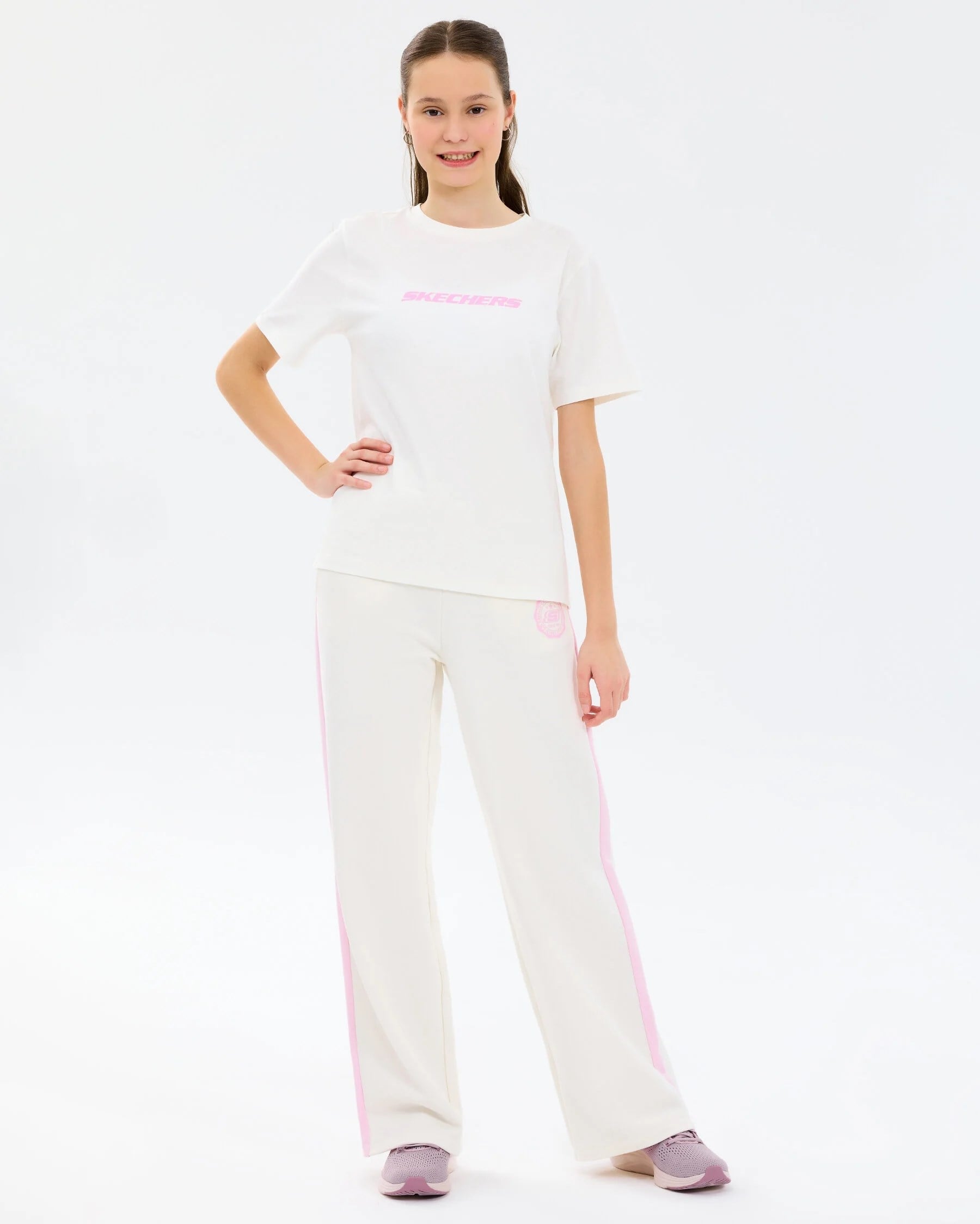 Skechers G Graphic Tee Regular T-Shirt Çocuk Tişört SK2610026