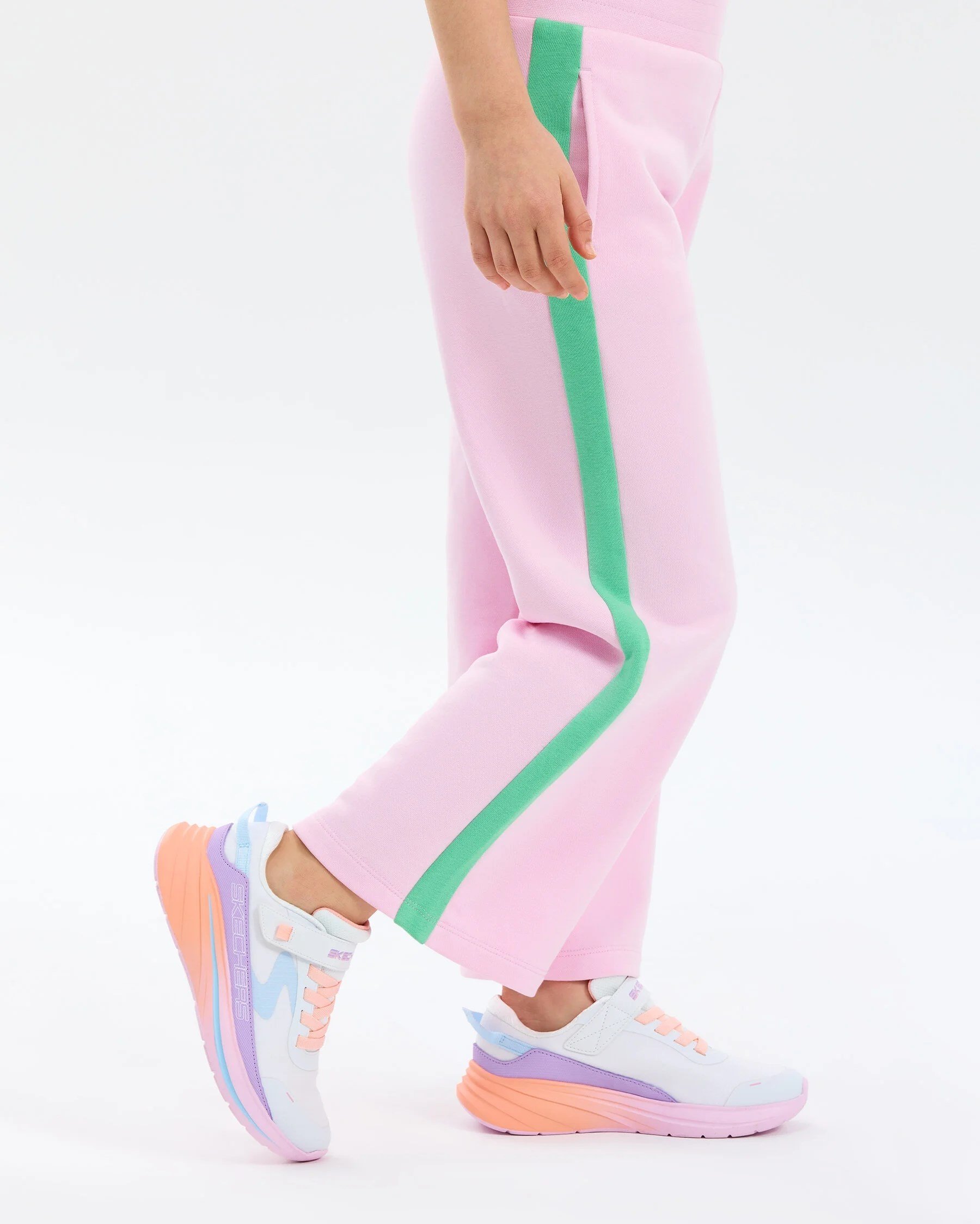 Skechers G Lw Fleece Wideleg Sweatpant Çocuk Eşofman Altı SK2610030