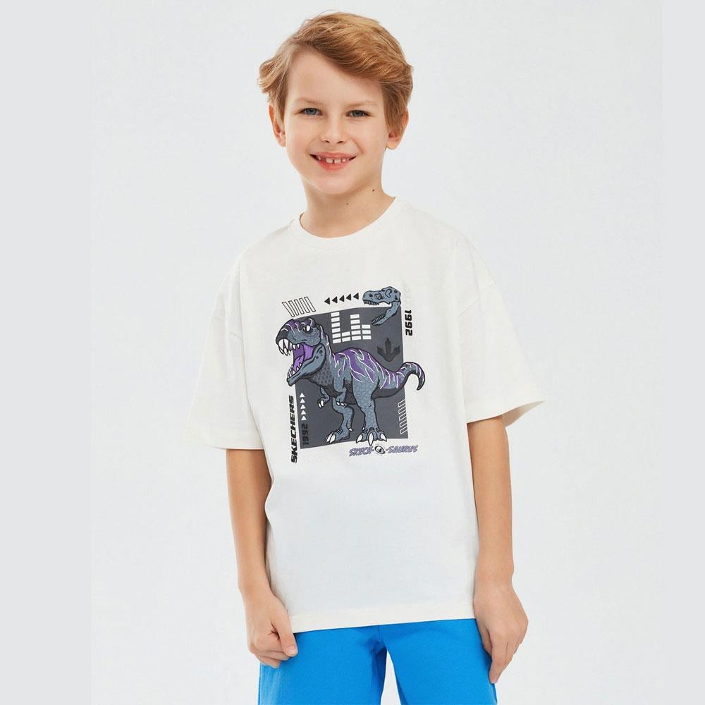 Skechers Graphic Tee B Short Sleeve Çocuk Tişört SK241085