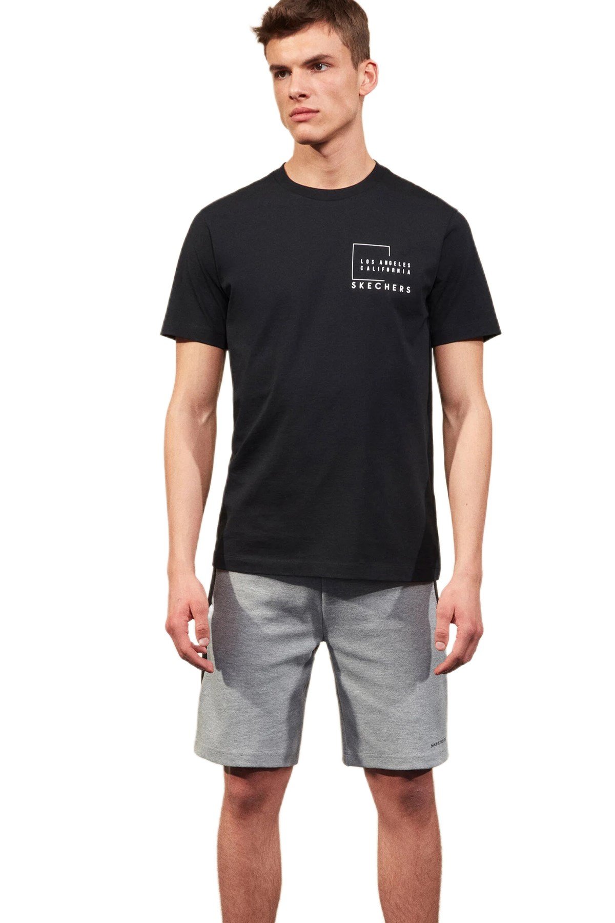 Skechers Graphic Tee M Crew Neck T-Shirt Erkek Tişört