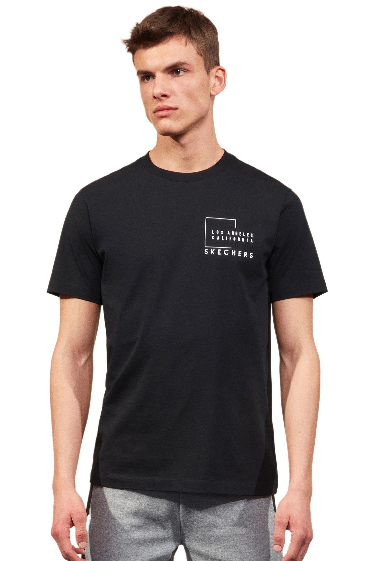 Skechers Graphic Tee M Crew Neck T-Shirt Erkek Tişört