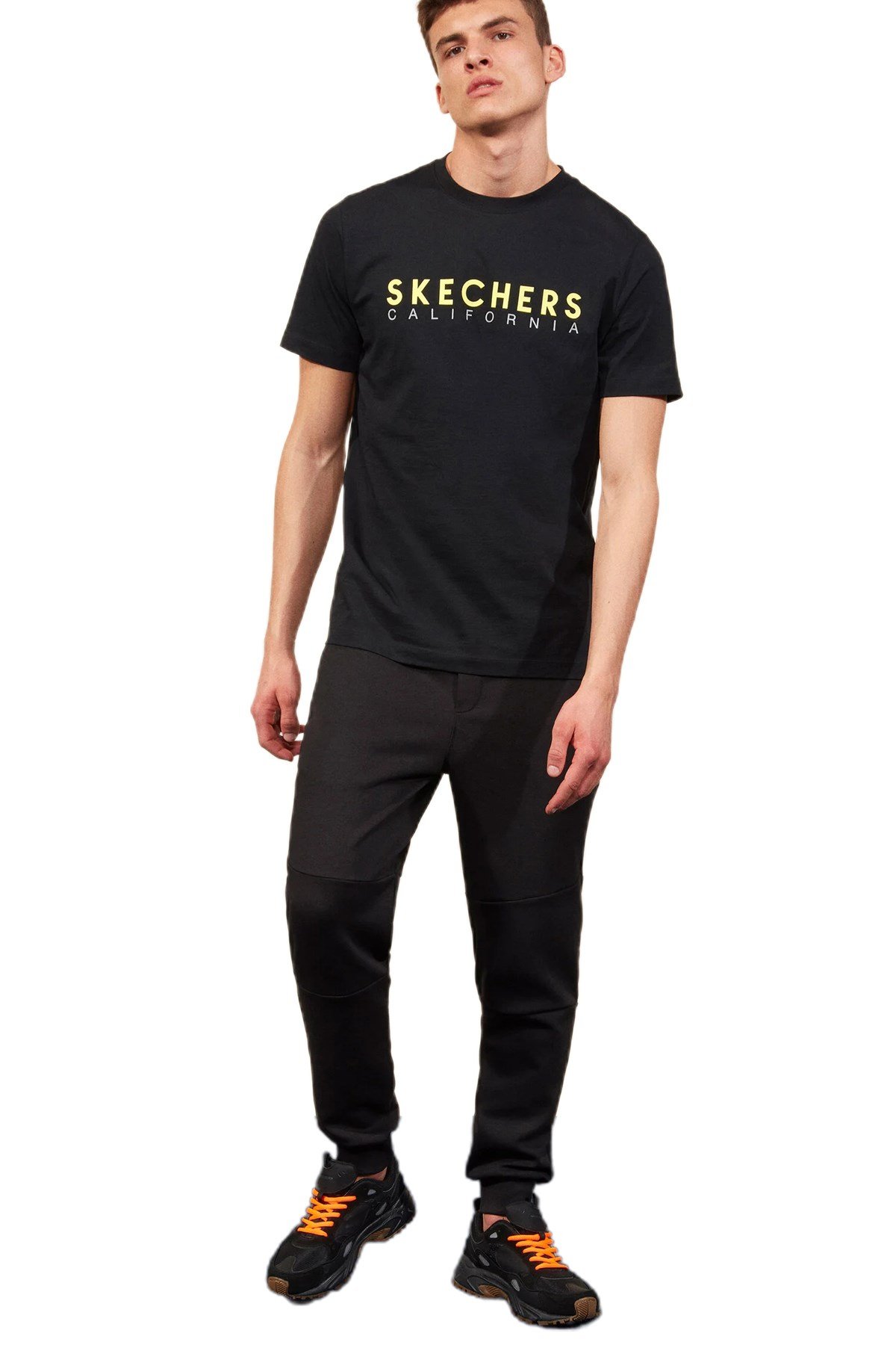 Skechers Graphic Tee M Crew Neck T-Shirt Erkek Tişört