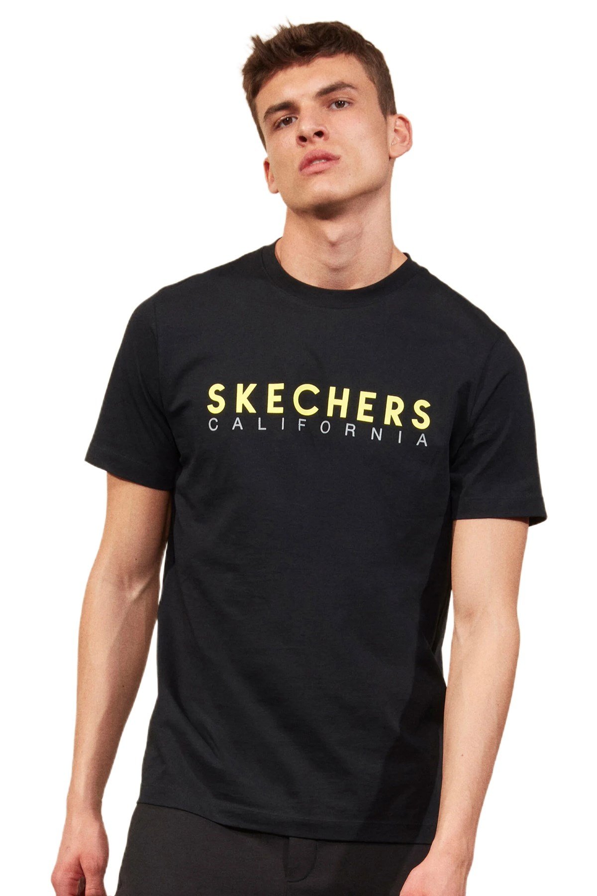 Skechers Graphic Tee M Crew Neck T-Shirt Erkek Tişört