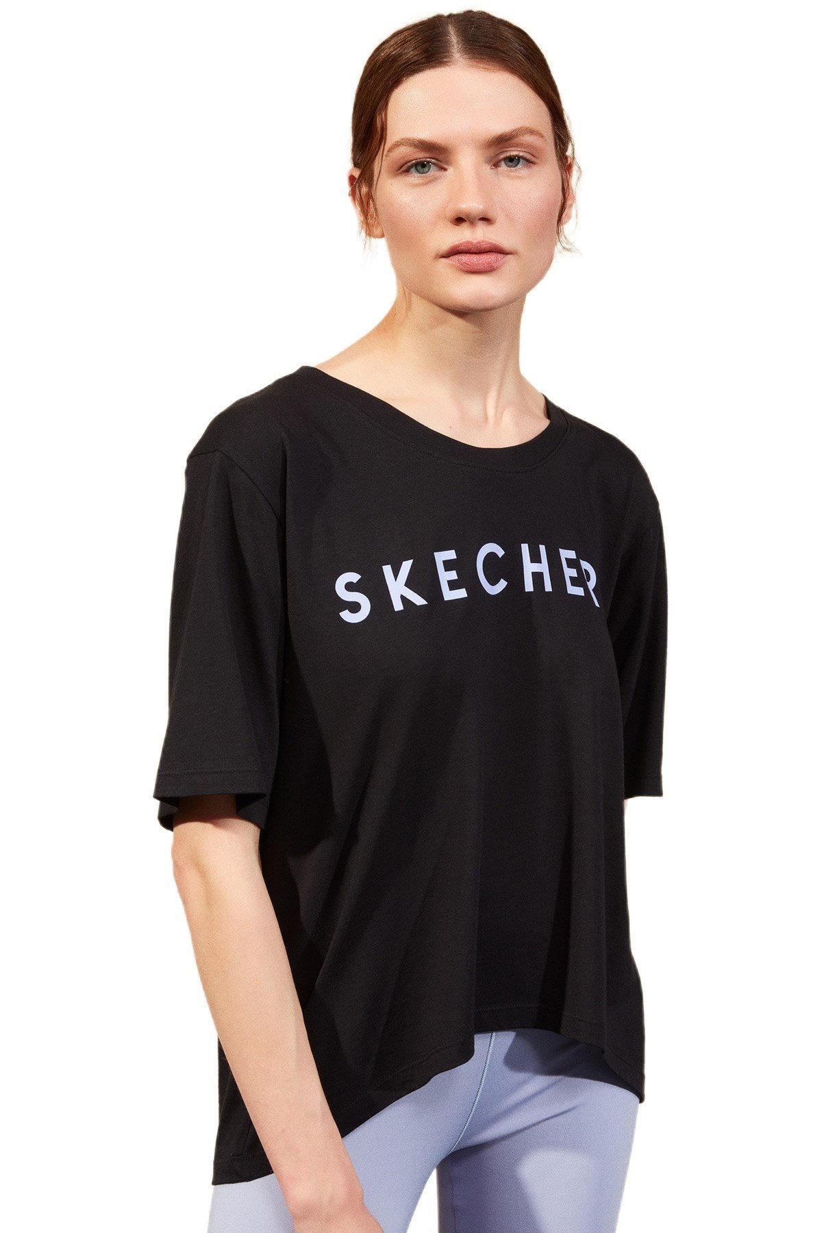 Skechers Graphic Tee W Crew Neck T-Shirt Kadın Tişört