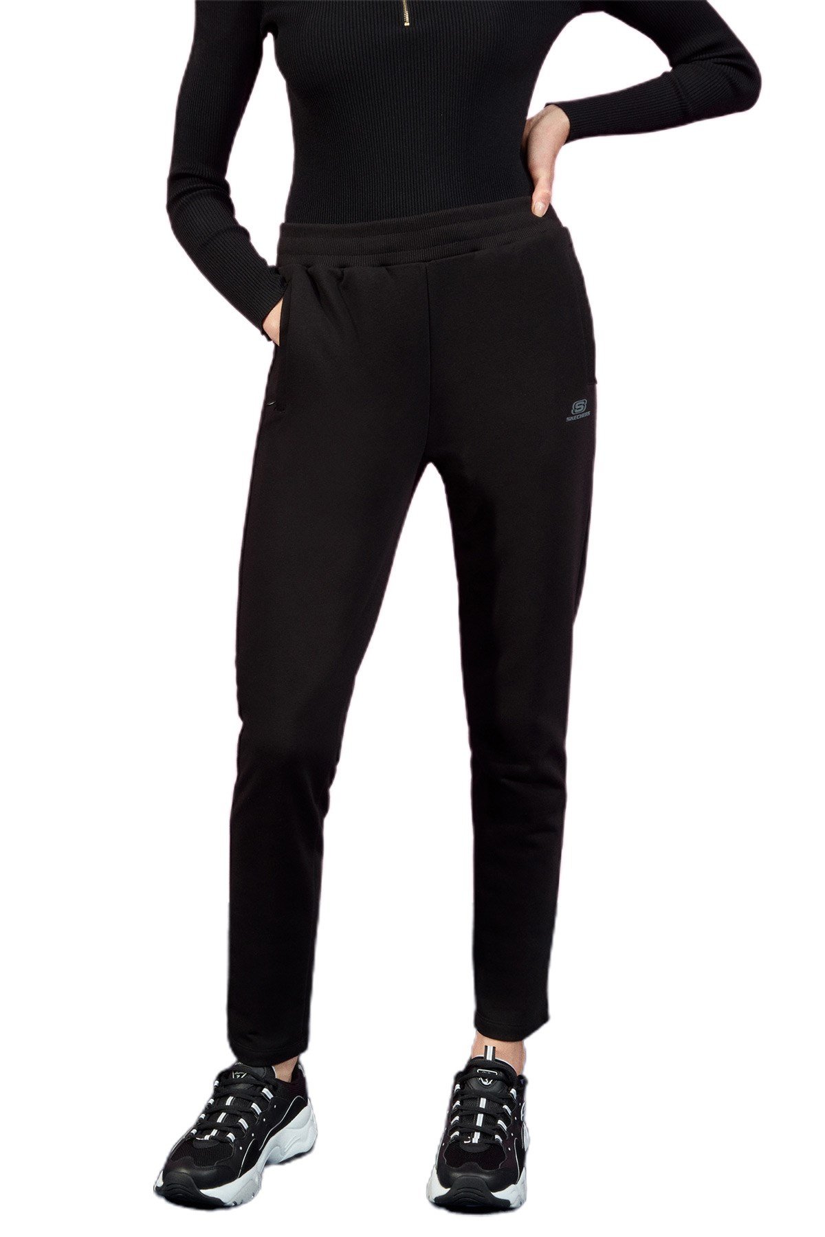 Skechers Lw Fleece W Slim Sweatpant Kadın Eşofman Altı
