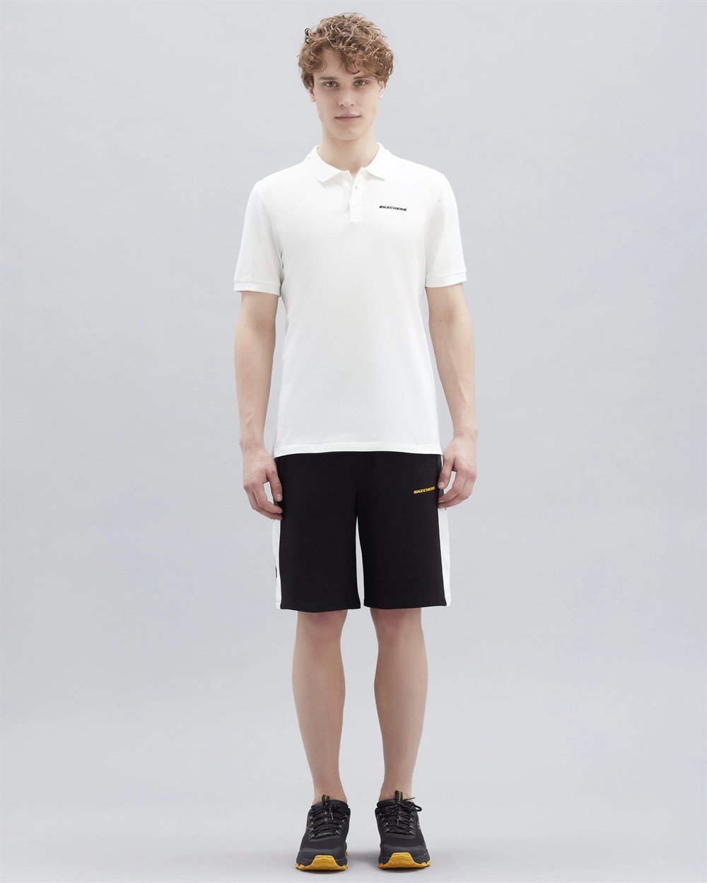 Skechers M Essential Polo T-Shirt Erkek Tişört