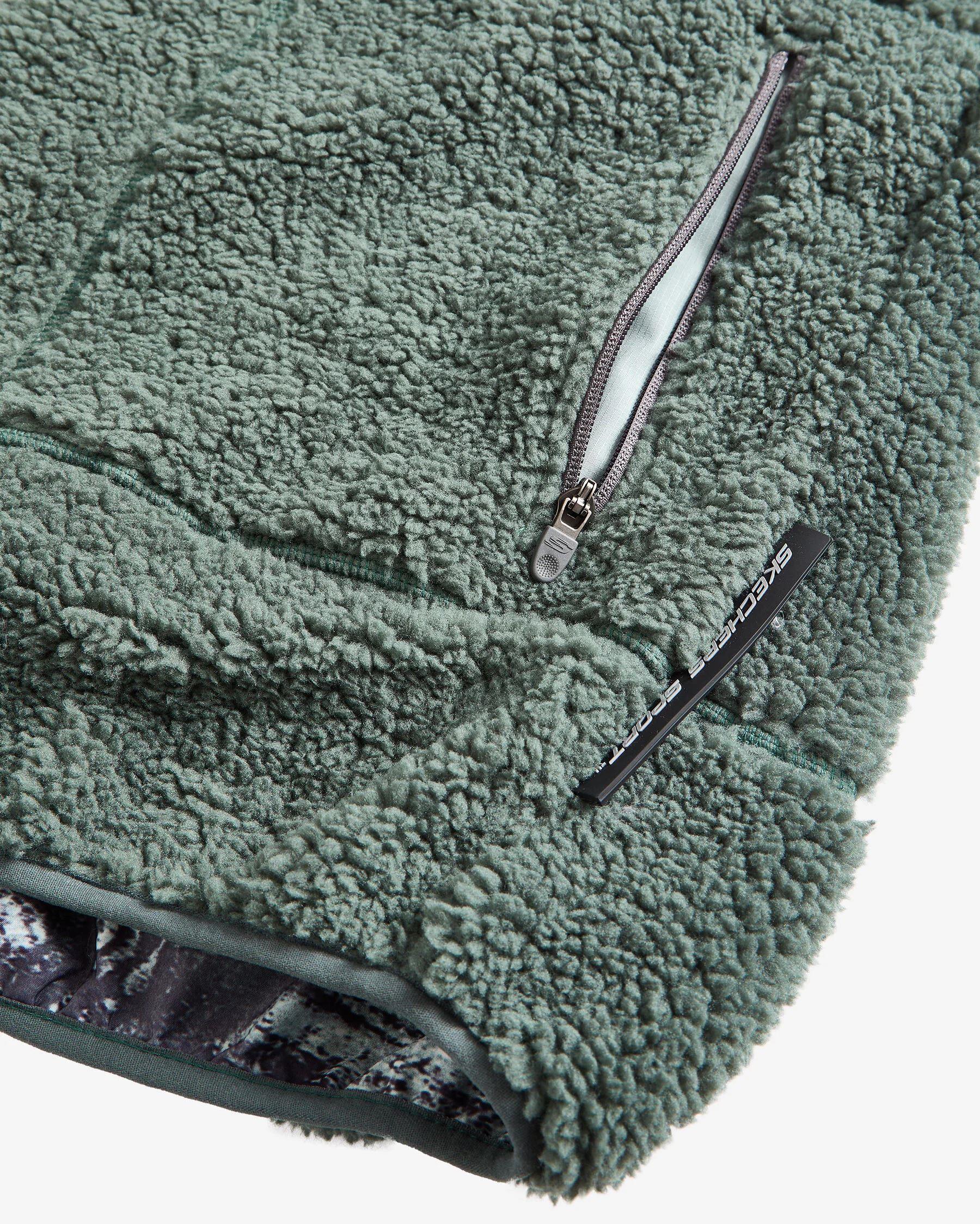 Skechers M Outdoor Fleece Full Zip Sherpa Erkek Tişört S242184