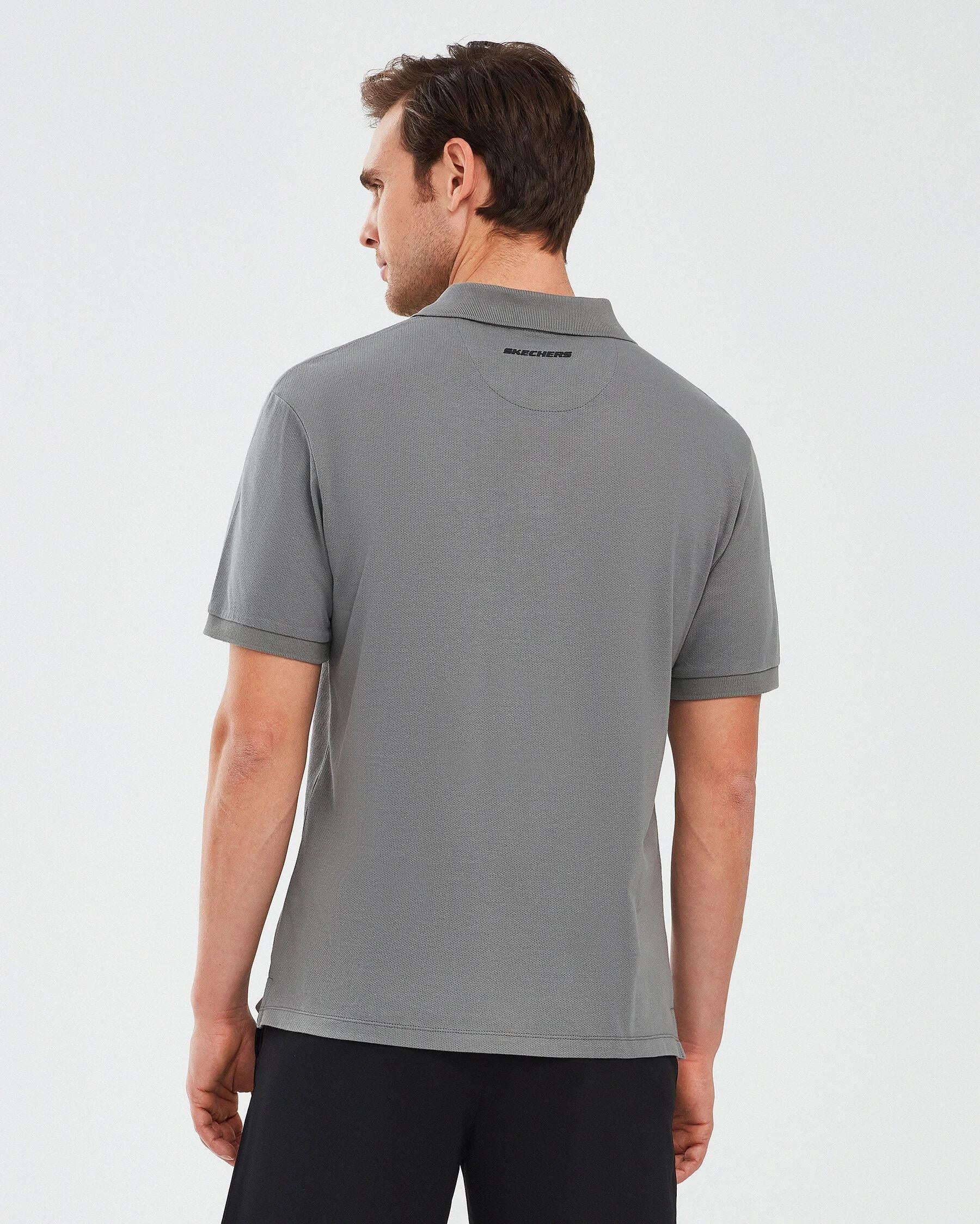 Skechers Polo Shirt M Short Sleeve Erkek Tişört S211800
