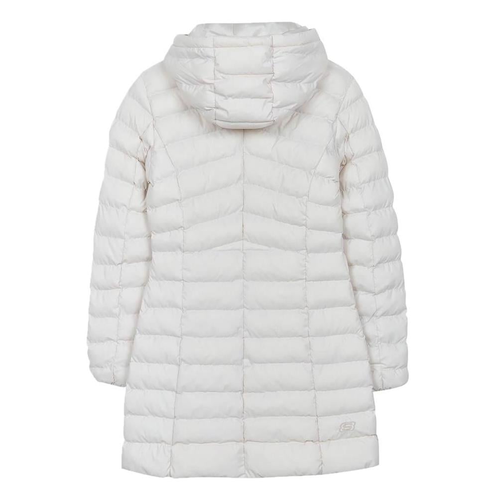 Skechers W Essential Maxi Length Hooded Jacket Kadın Mont