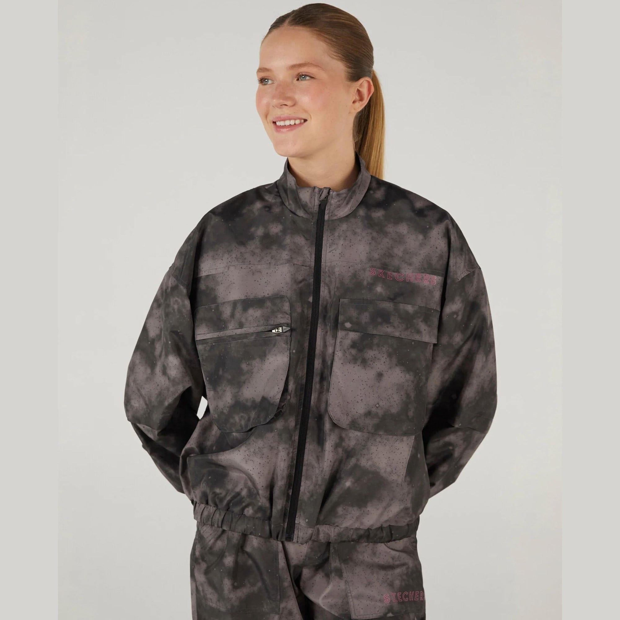 Skechers W Micro Collection Rain Jacket Kadın Ceket S242121