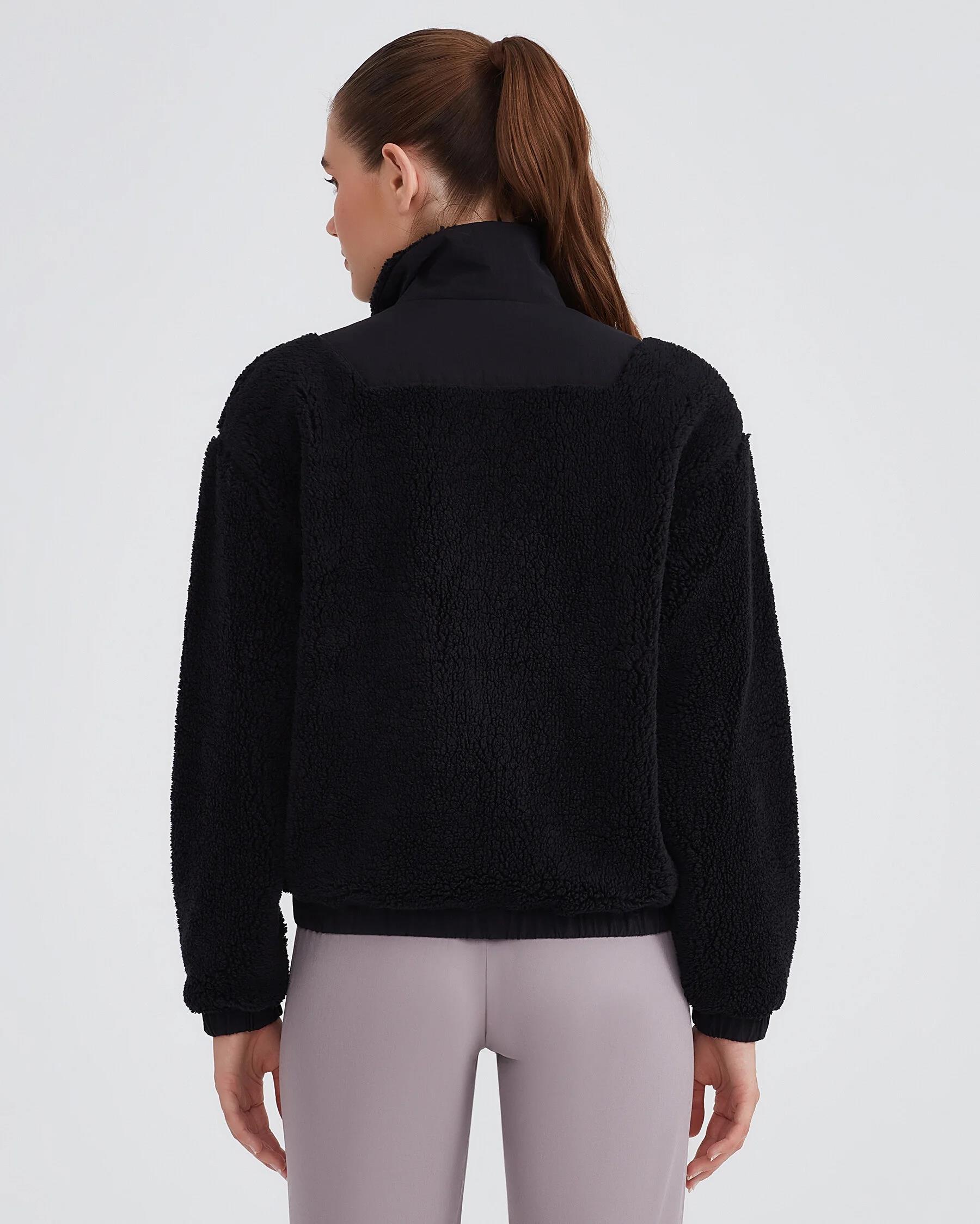 Skechers W Outdoor Fleece Half Zip Sherpa Kadın Spor Ayakkabısı S232298