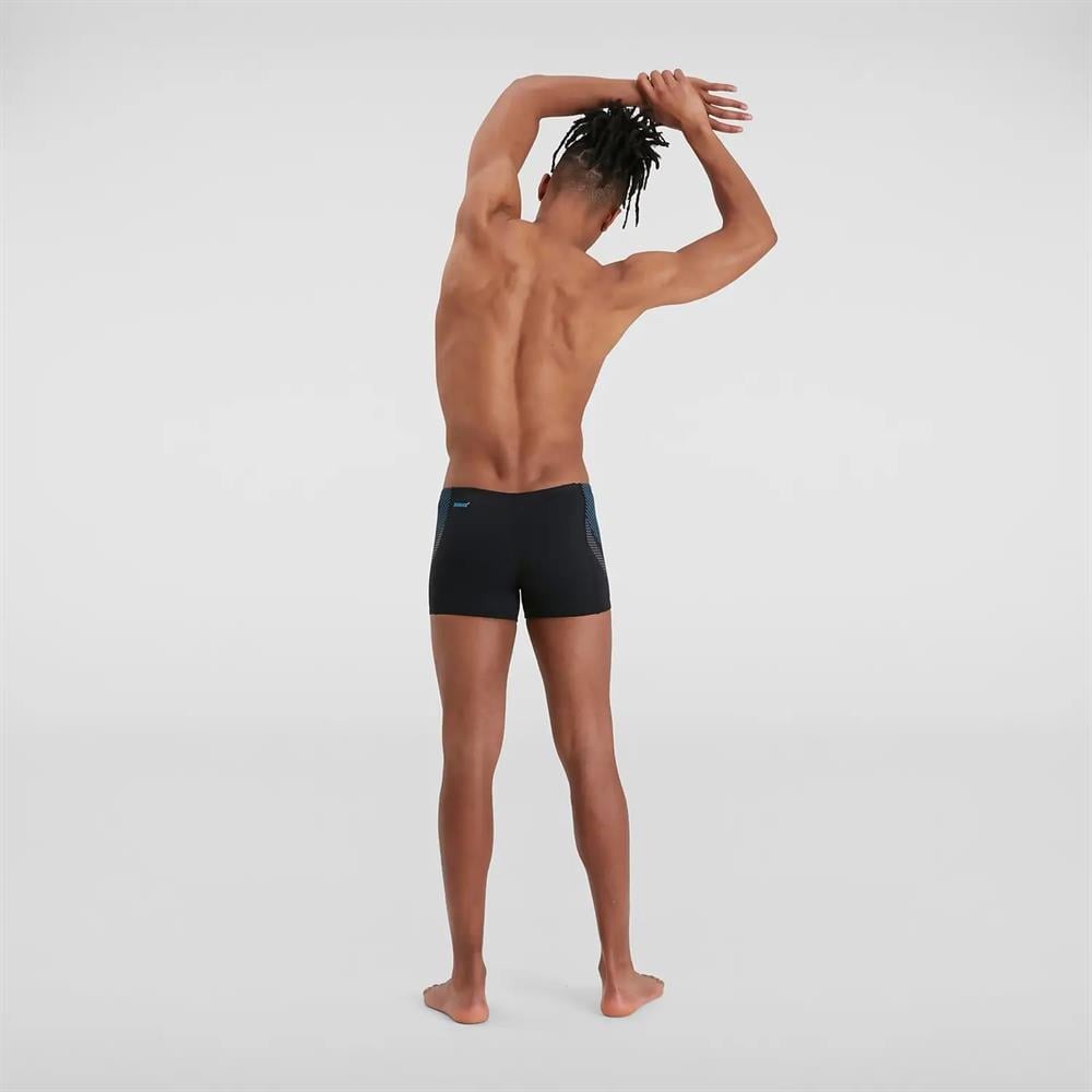 Speedo Tech Pnl Asht Am Blk/Chrcl Erkek Mayo