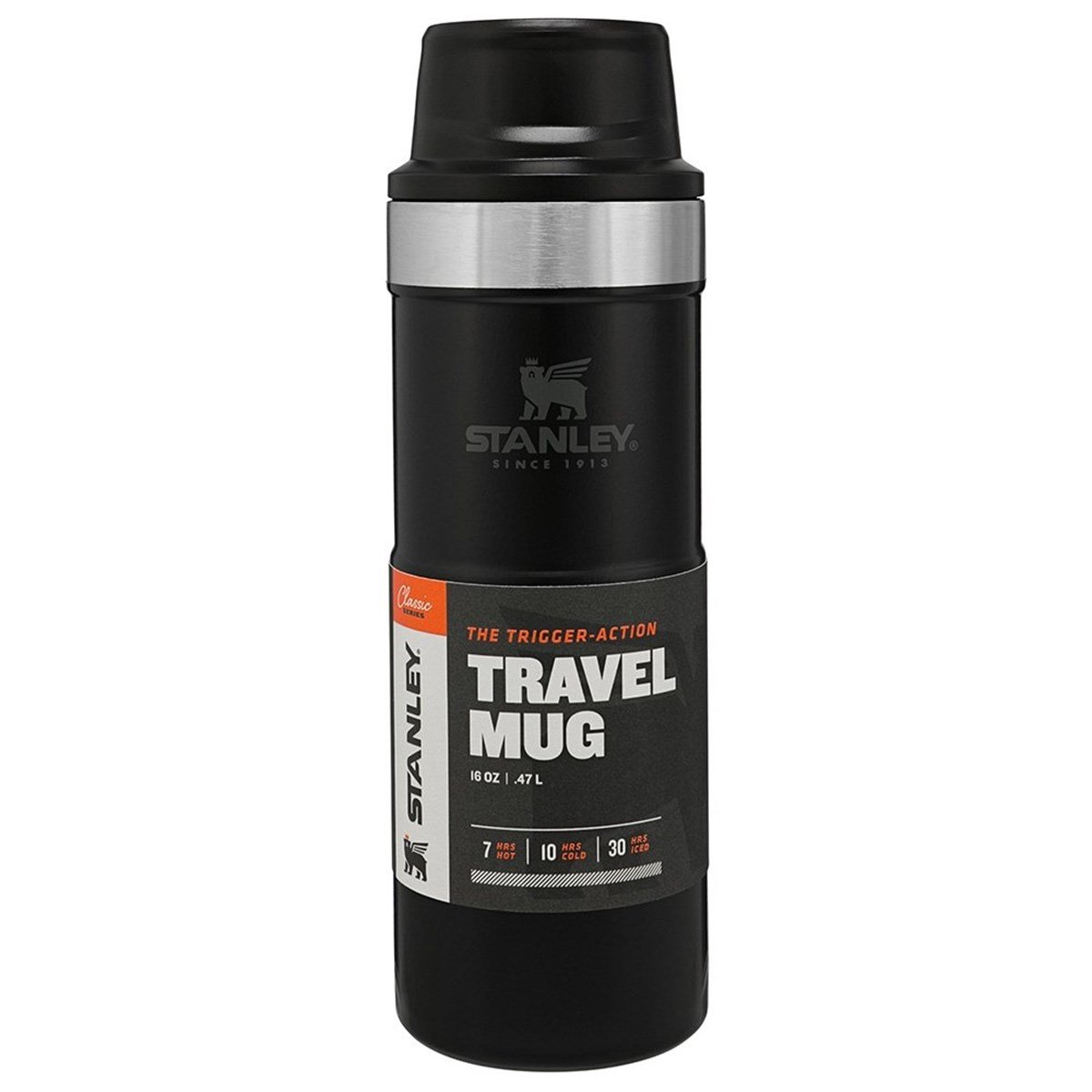 STAN 16OZ CLASSIC TRGR- ACTN MUG MBLK EU