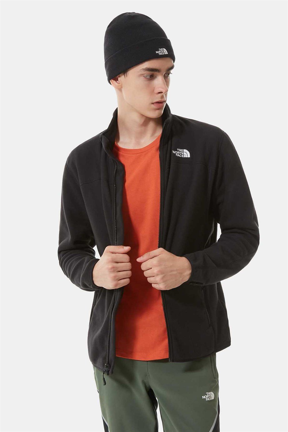 The North Face M 100 Glacıer Fz Erkek Polar