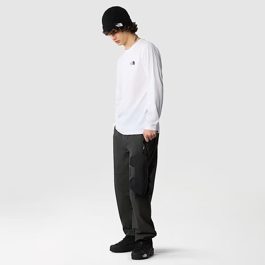 The North Face M L/S Sımple Dome Tee Erkek Tişört NF0A87QNFN41