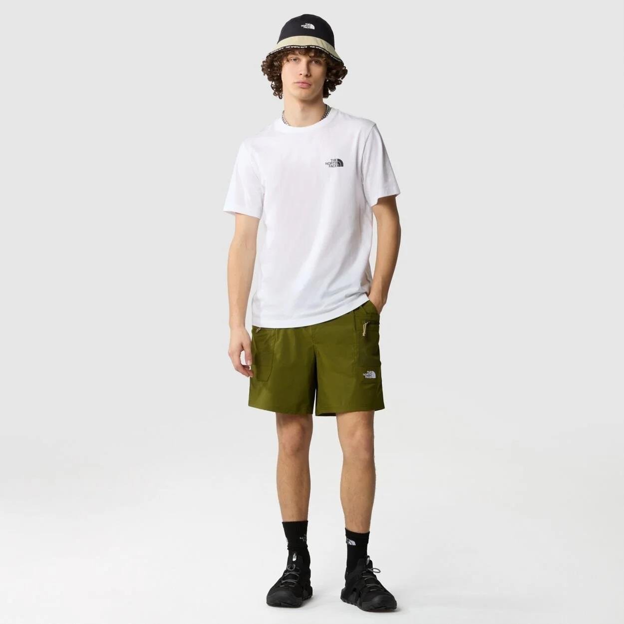 The North Face M S/S Simple Dome Tee Erkek Tişört NF0A87NGFN41
