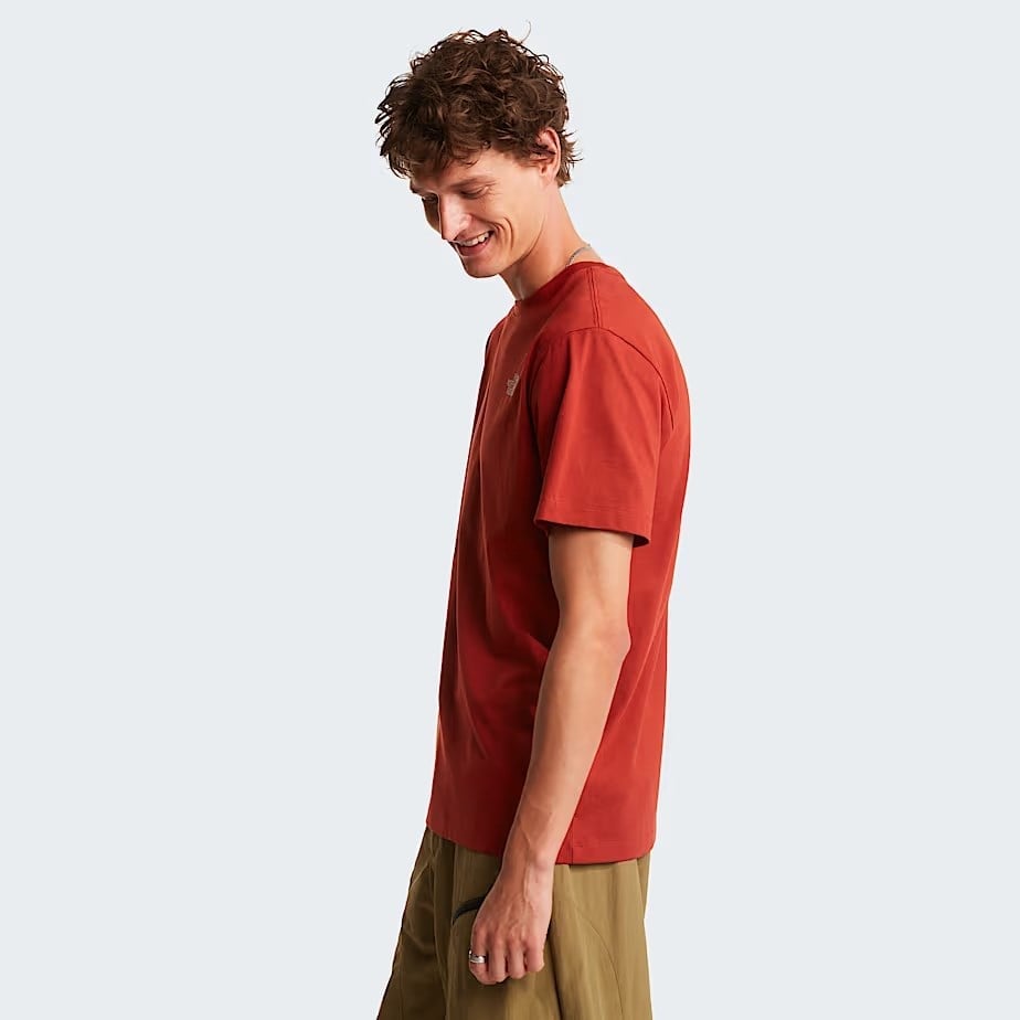 The North Face M Vertical Regular Short Sleeve Tee-Grap Erkek Tişört NF0A8GV1G6I1