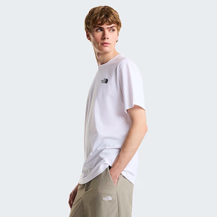The North Face M Vertical Regular Short Sleeve Tee-Grap Erkek Tişört NF0A8GV1FN41