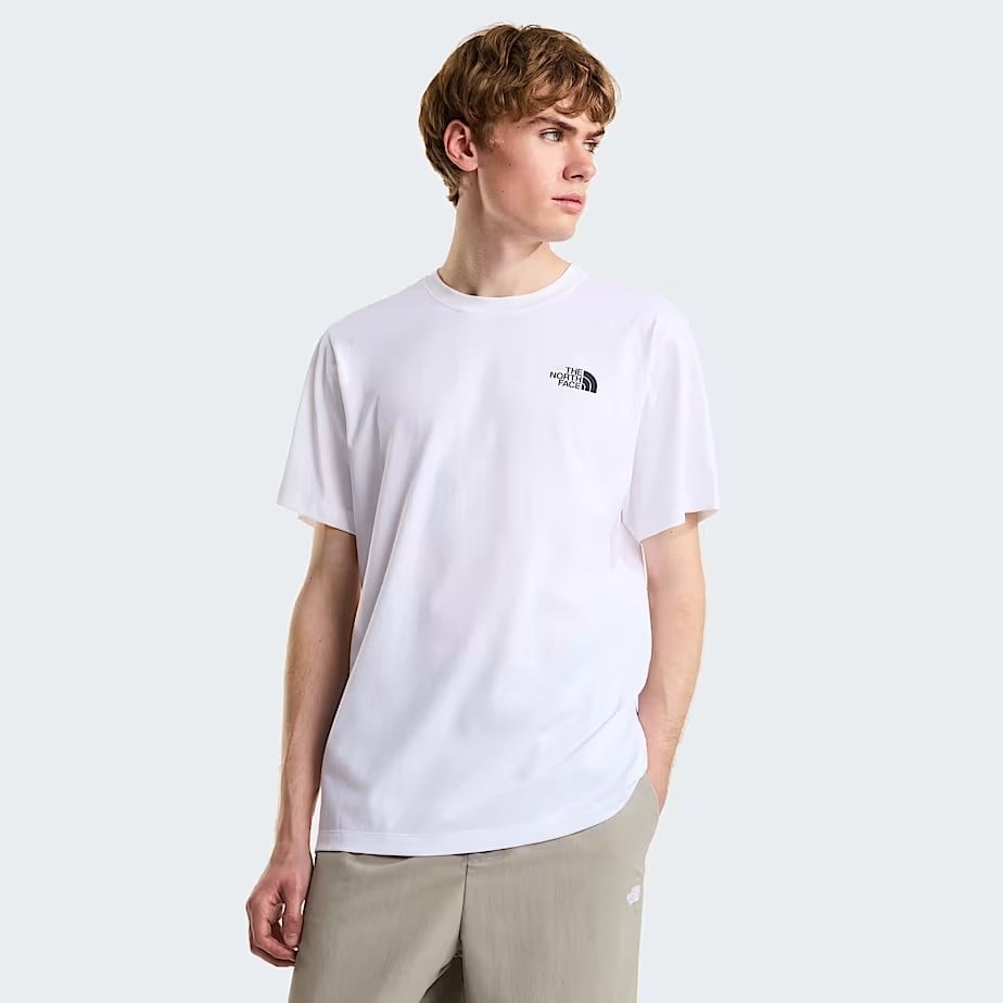 The North Face M Vertical Regular Short Sleeve Tee-Grap Erkek Tişört NF0A8GV1FN41