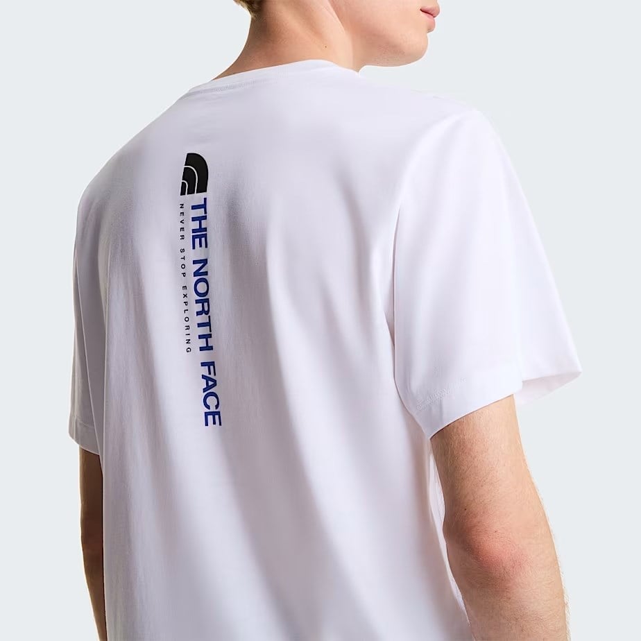 The North Face M Vertical Regular Short Sleeve Tee-Grap Erkek Tişört NF0A8GV1FN41