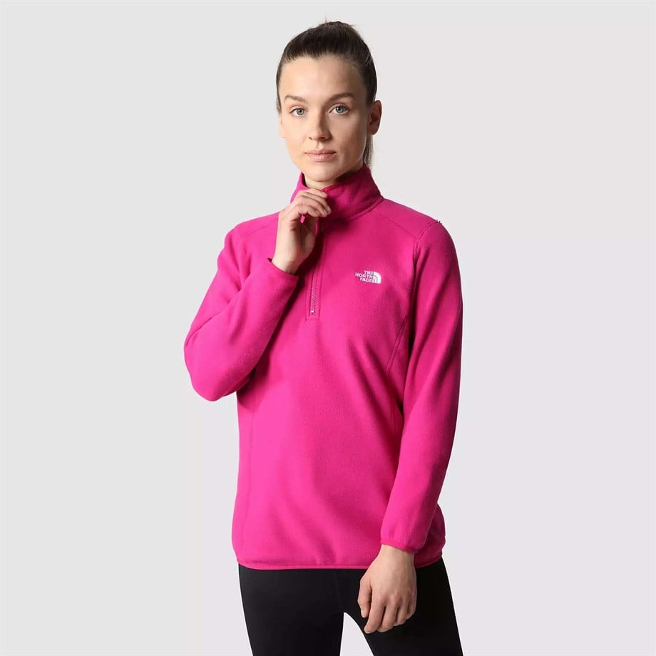 The North Face W 100 Glacier 1/4 Zip - Eu Kadın Sweat