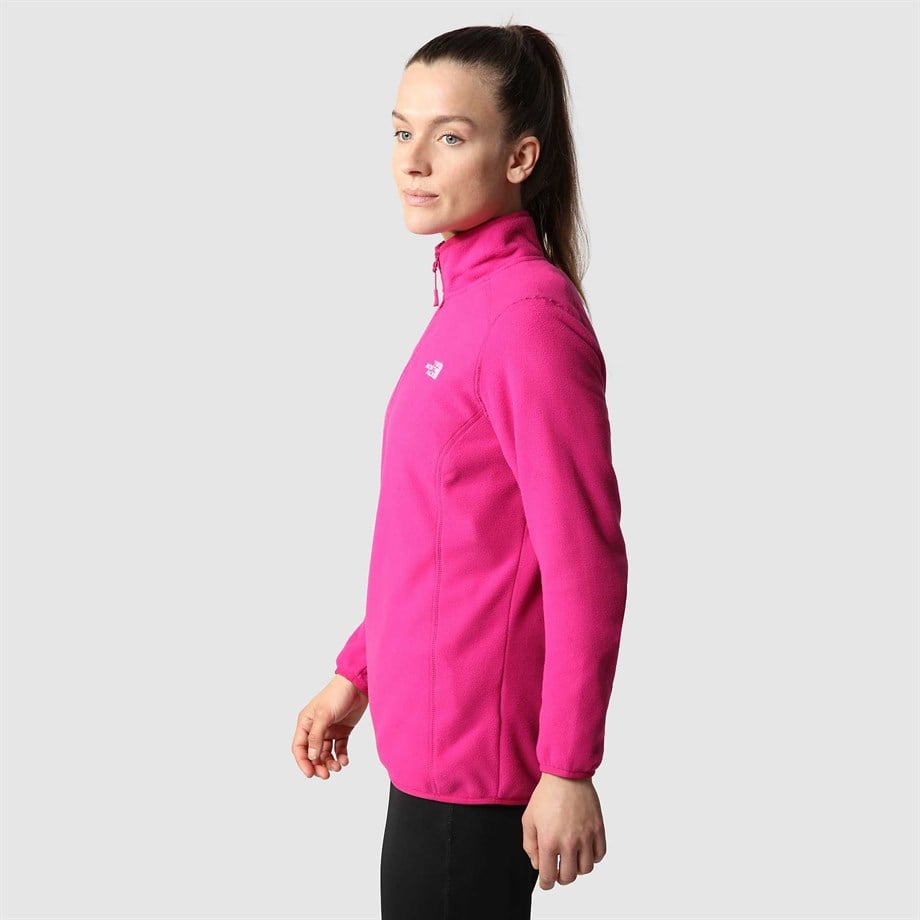 The North Face W 100 Glacier 1/4 Zip - Eu Kadın Sweat