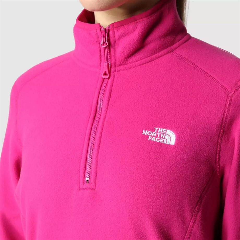 The North Face W 100 Glacier 1/4 Zip - Eu Kadın Sweat