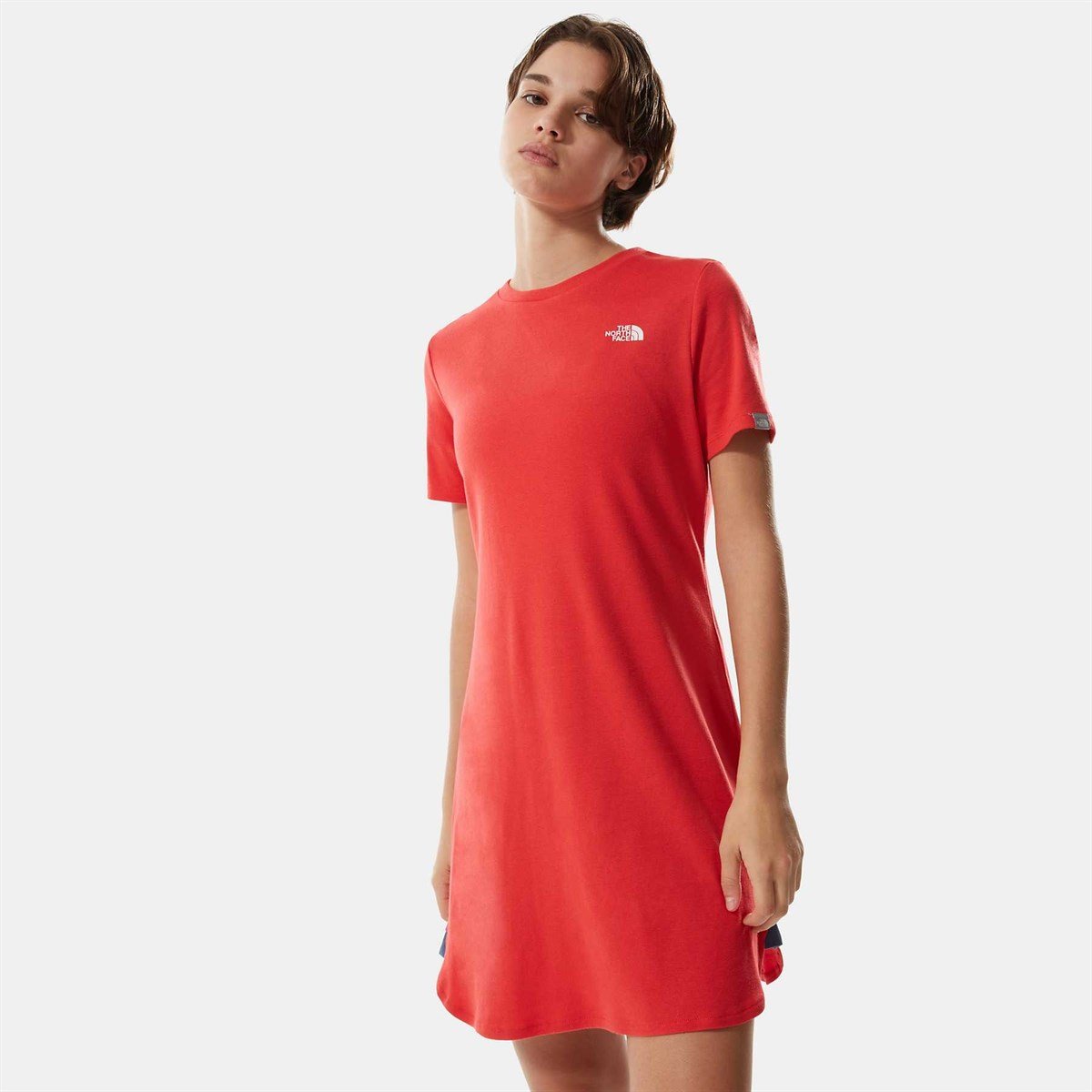 The North Face W Sımple Dome Tee Dress - Eu Kadın Tişört